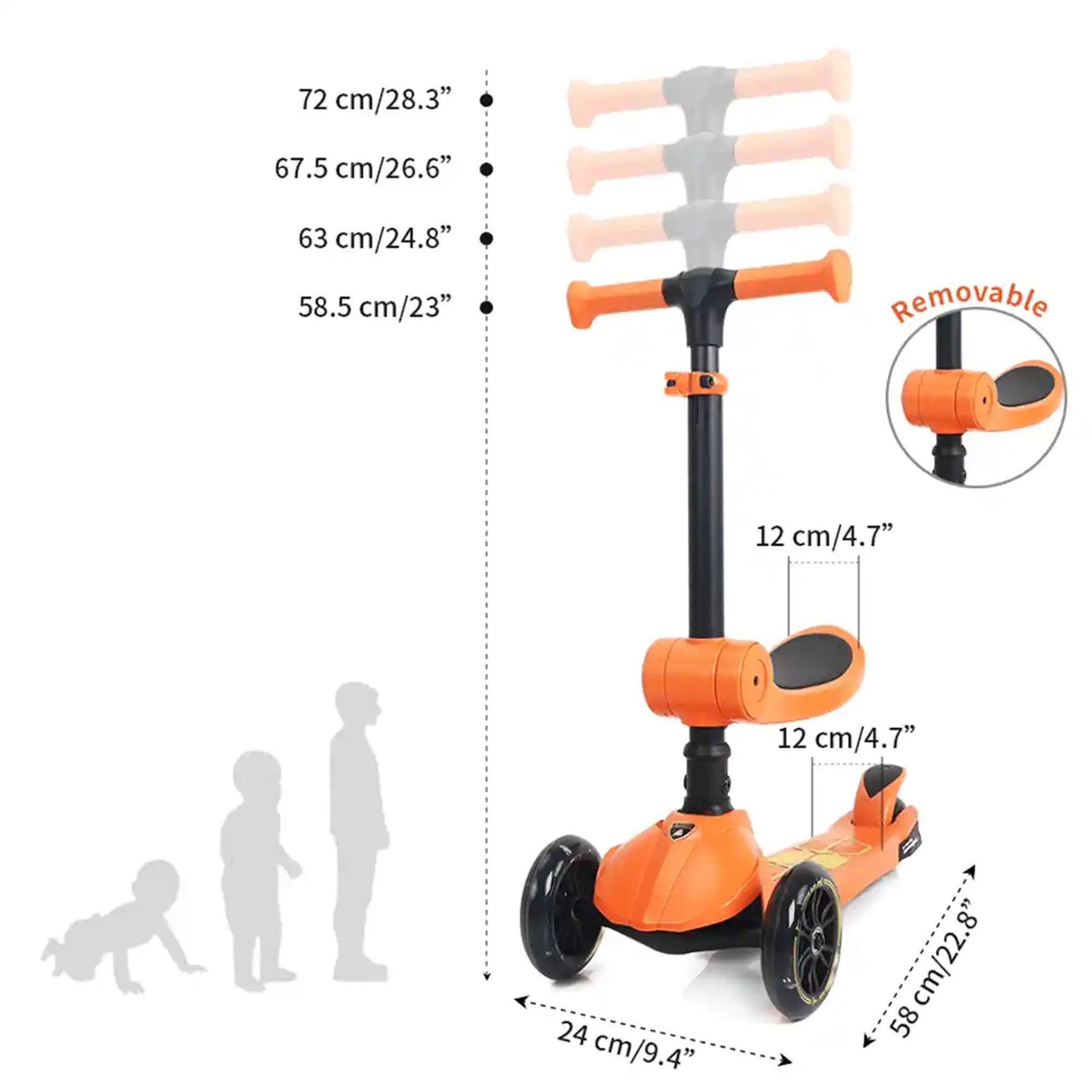 LAMBORGHINI KID SCOOTER 2IN1 - Kiddy Zone