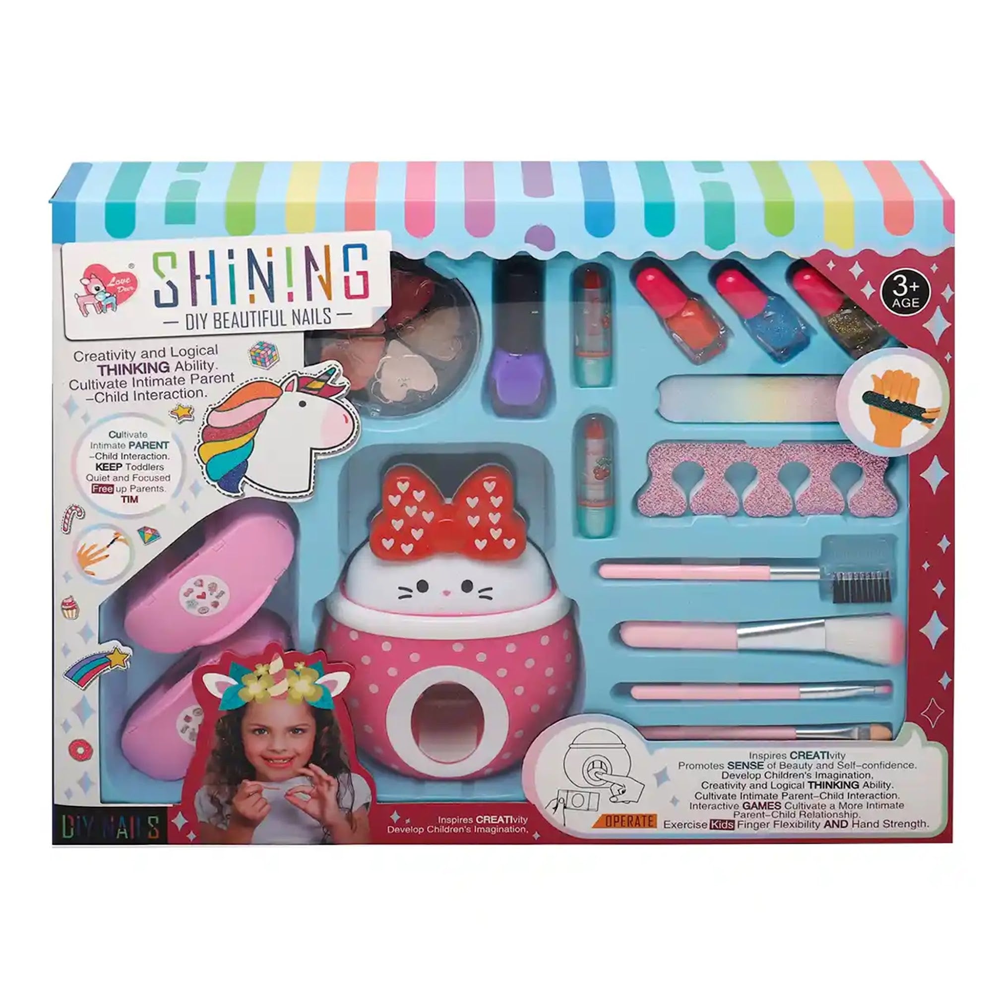 Manicure Kits - DIY Beautiful Nails For  3yrs+