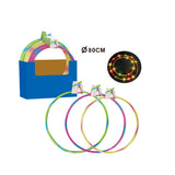 80CM HULA HOOP WITH LIGHT 3YRS+