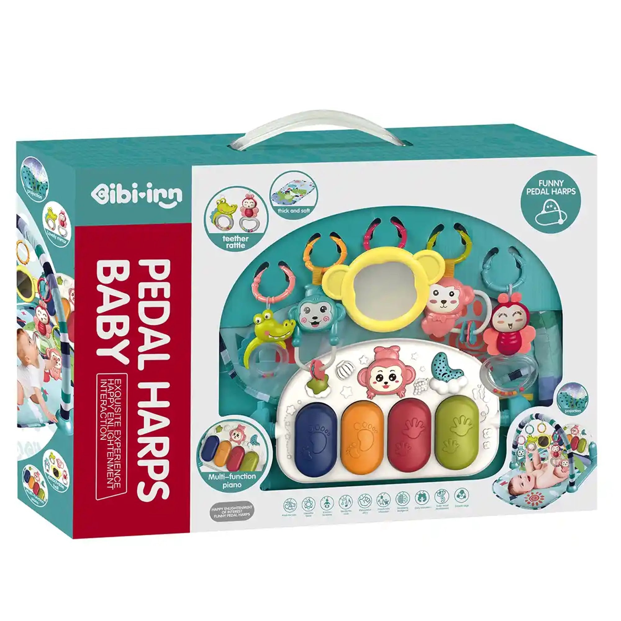 PIANO CARPET FITNESS STAND (CPC) 0M+ - Kiddy Zone