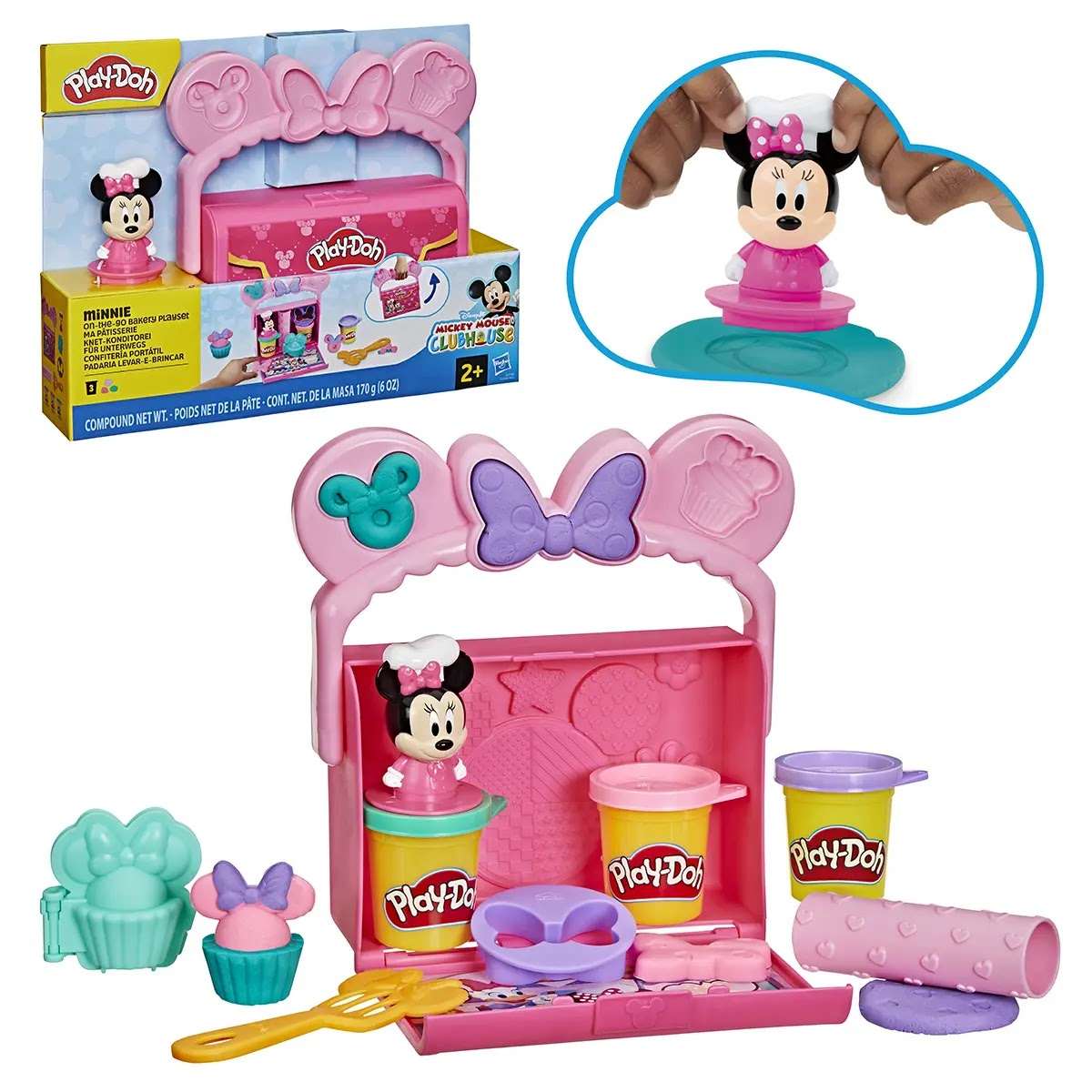 PD DISNEY JR ON THE GO BAKERY PLAYSET