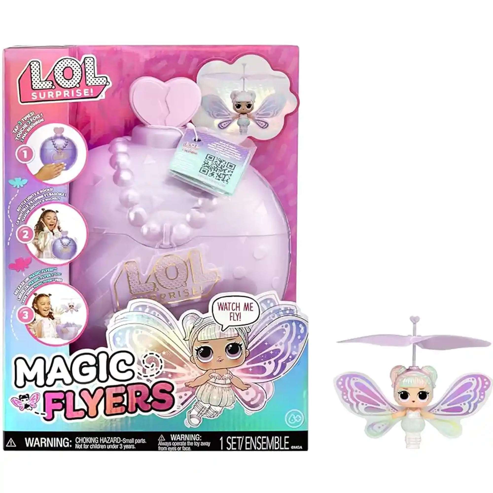 LOL Surprise Rock n' Release Flyers (Lilac Wings)