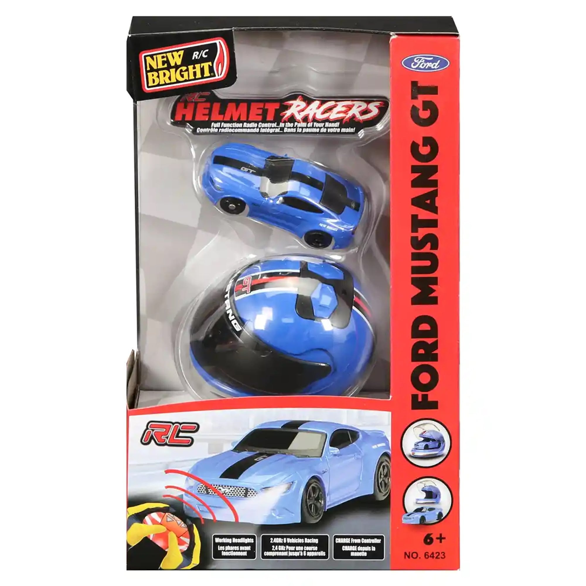 New Bright 1:64 Helmet Racers Mustang GT