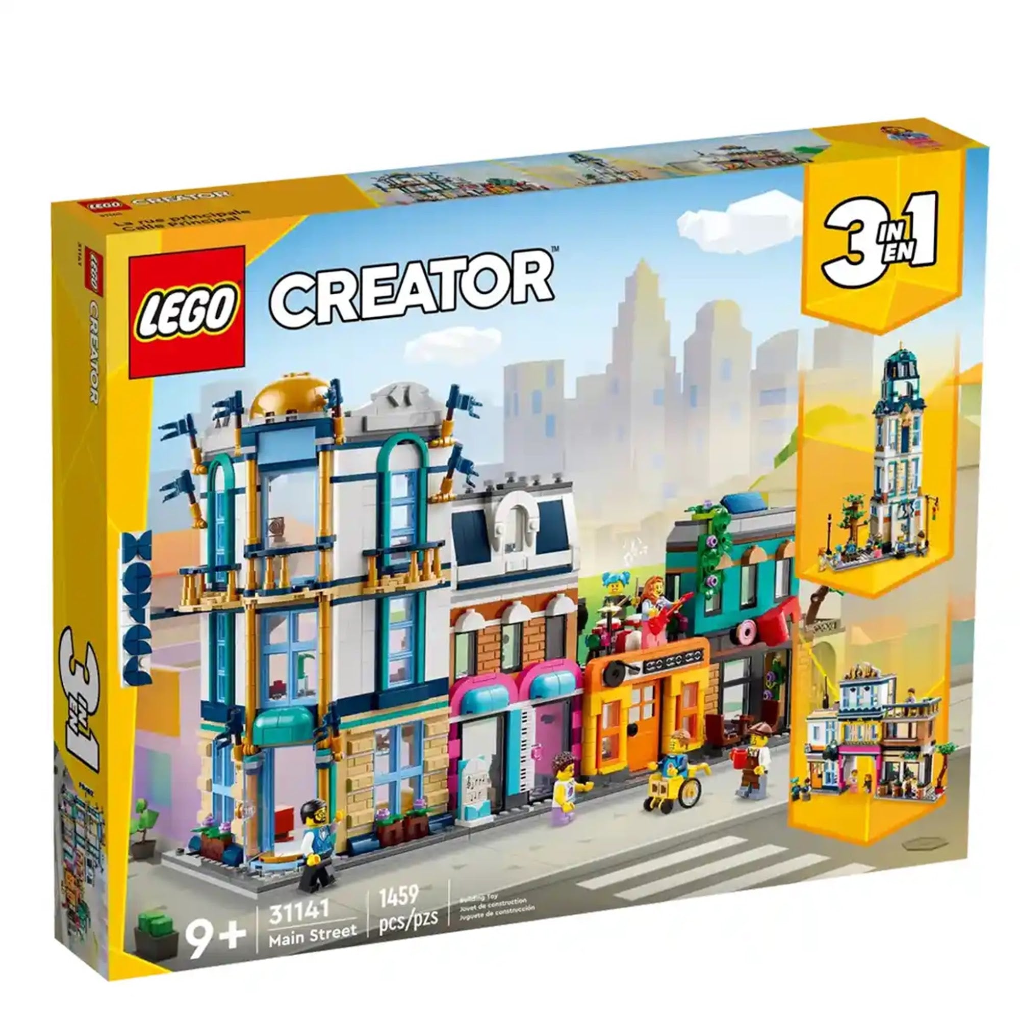 LEGOÃÂ® Creator Main Street 31141 Building Toy Set (1,459 Pieces)