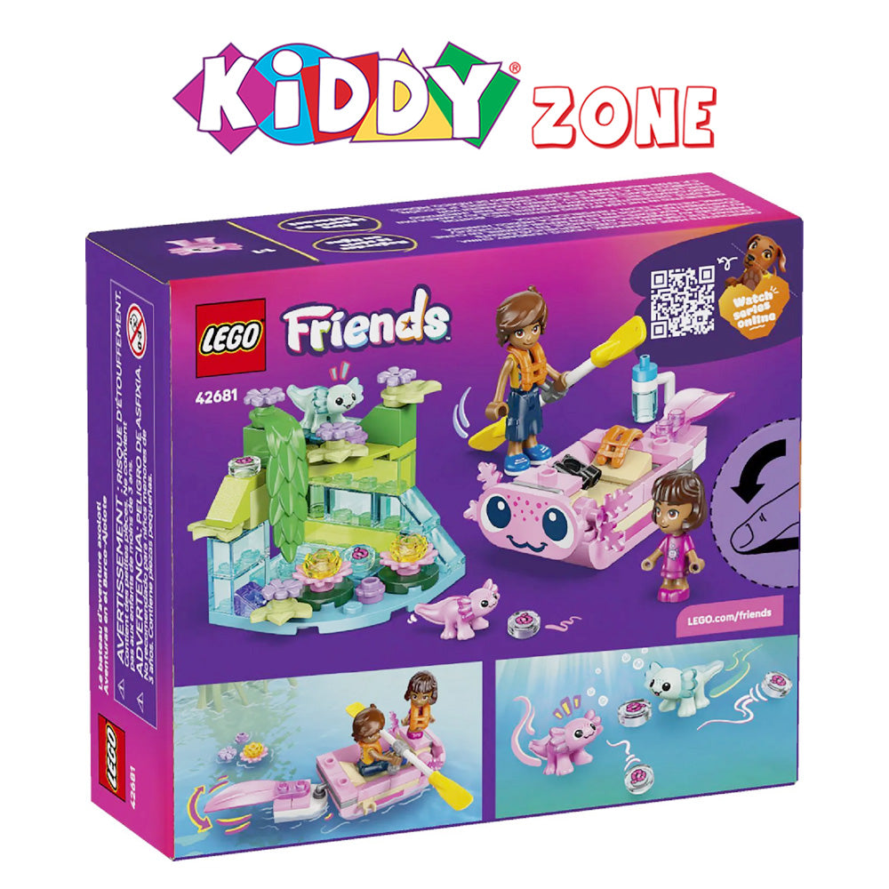 LEGOÃÂ® Friends Axolotl Adventure Boat 42681 - Kiddy Zone