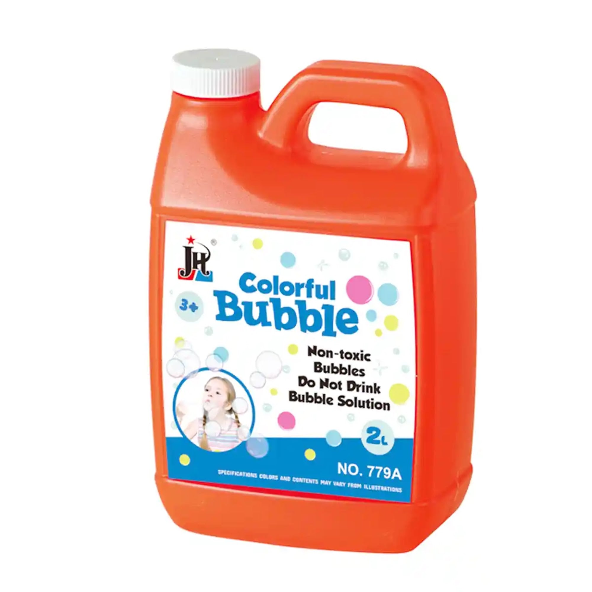 JH COLORFUL BUBBLE WATER 2L 3YRS+ - Kiddy Zone
