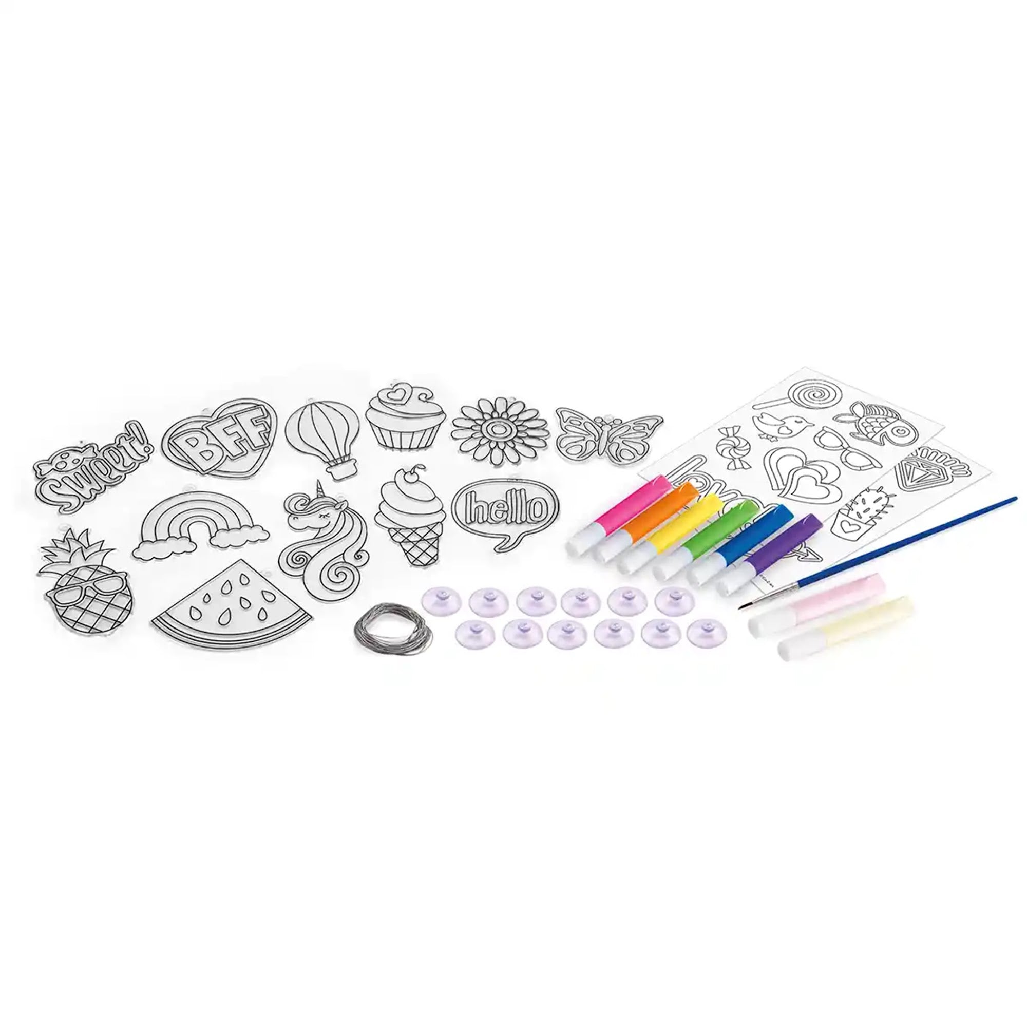 Shimmer N Sparkle Colour Changing Window Art - Kiddy Zone