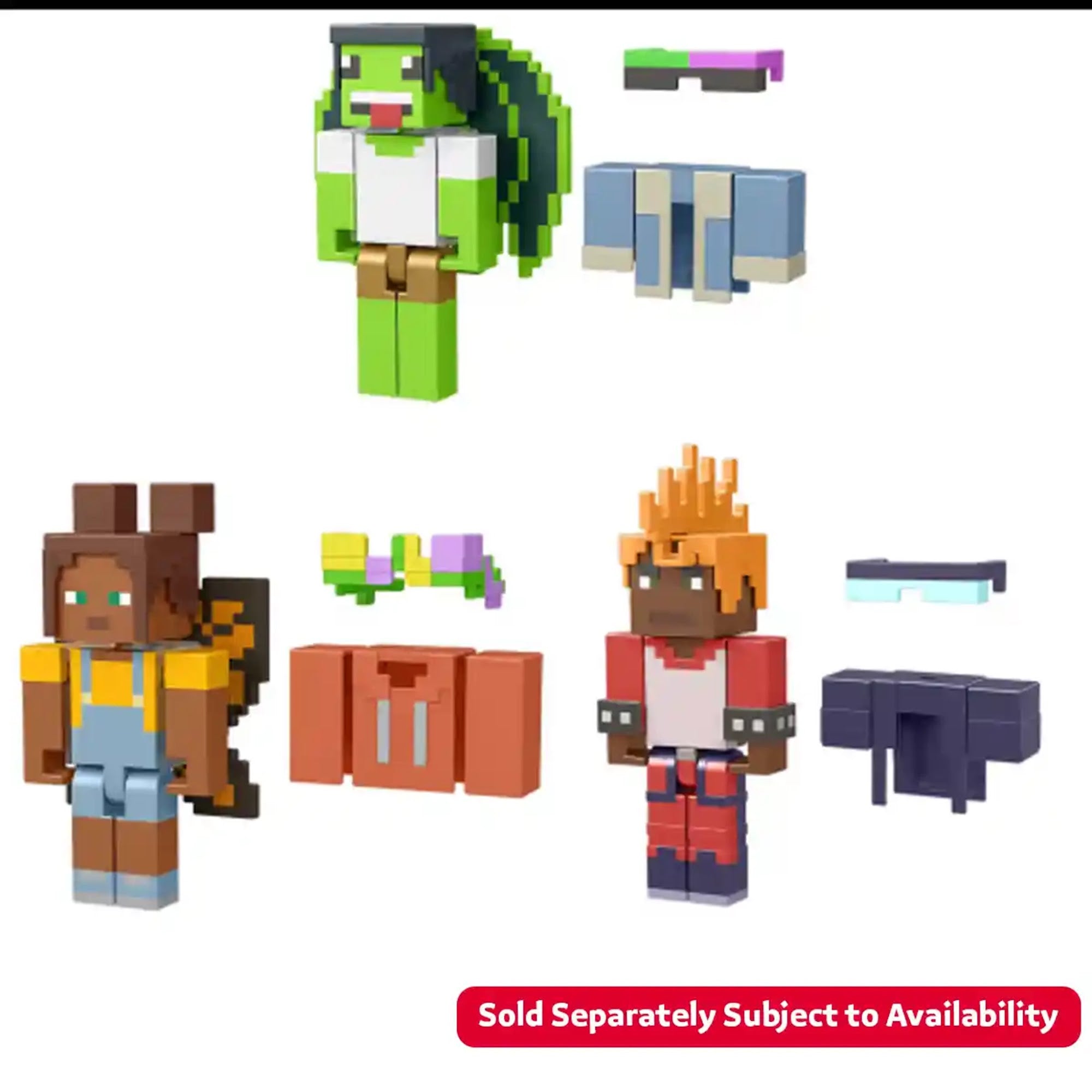 Minecraft Figure Asst - Kiddy Zone