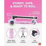 BoldCube 3 Wheel Scooter Big Fold Kitty Love