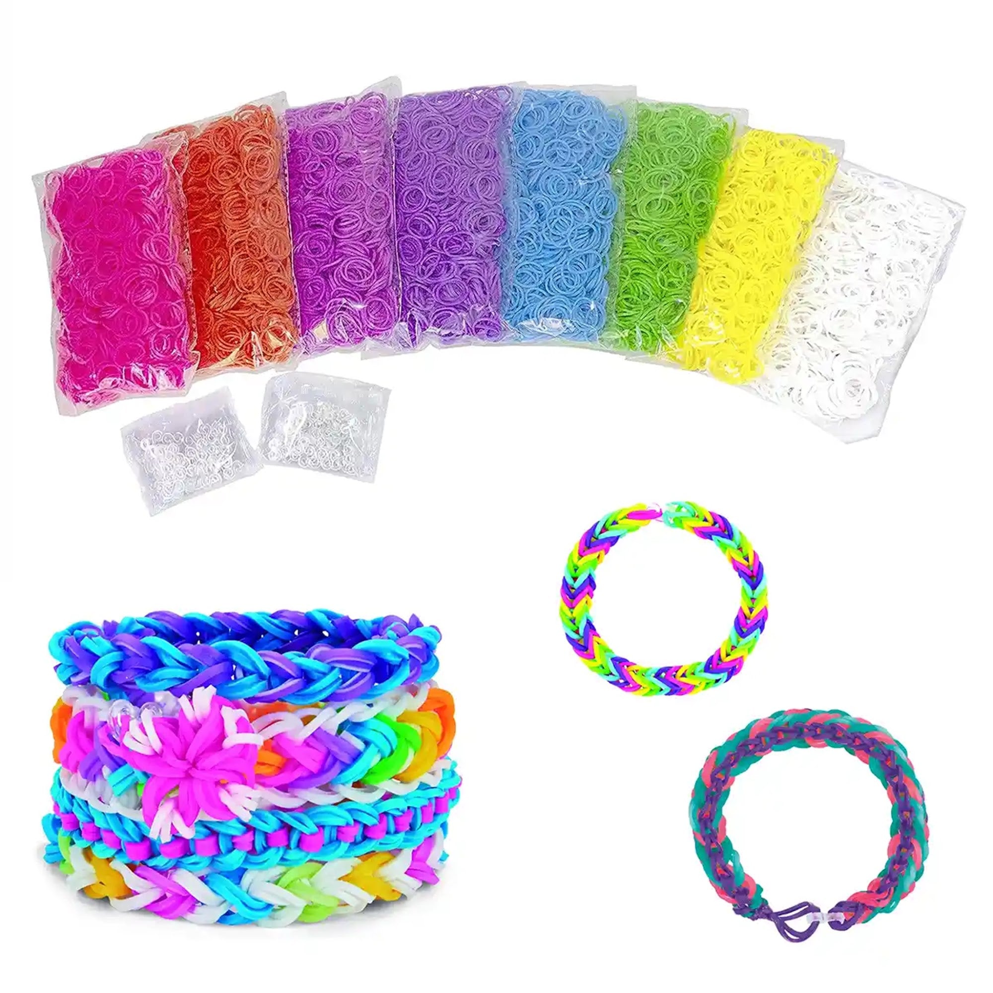 Shimmer N Sparkle Cra-Z-Loom Ultimate Tub 8000 - Kiddy Zone