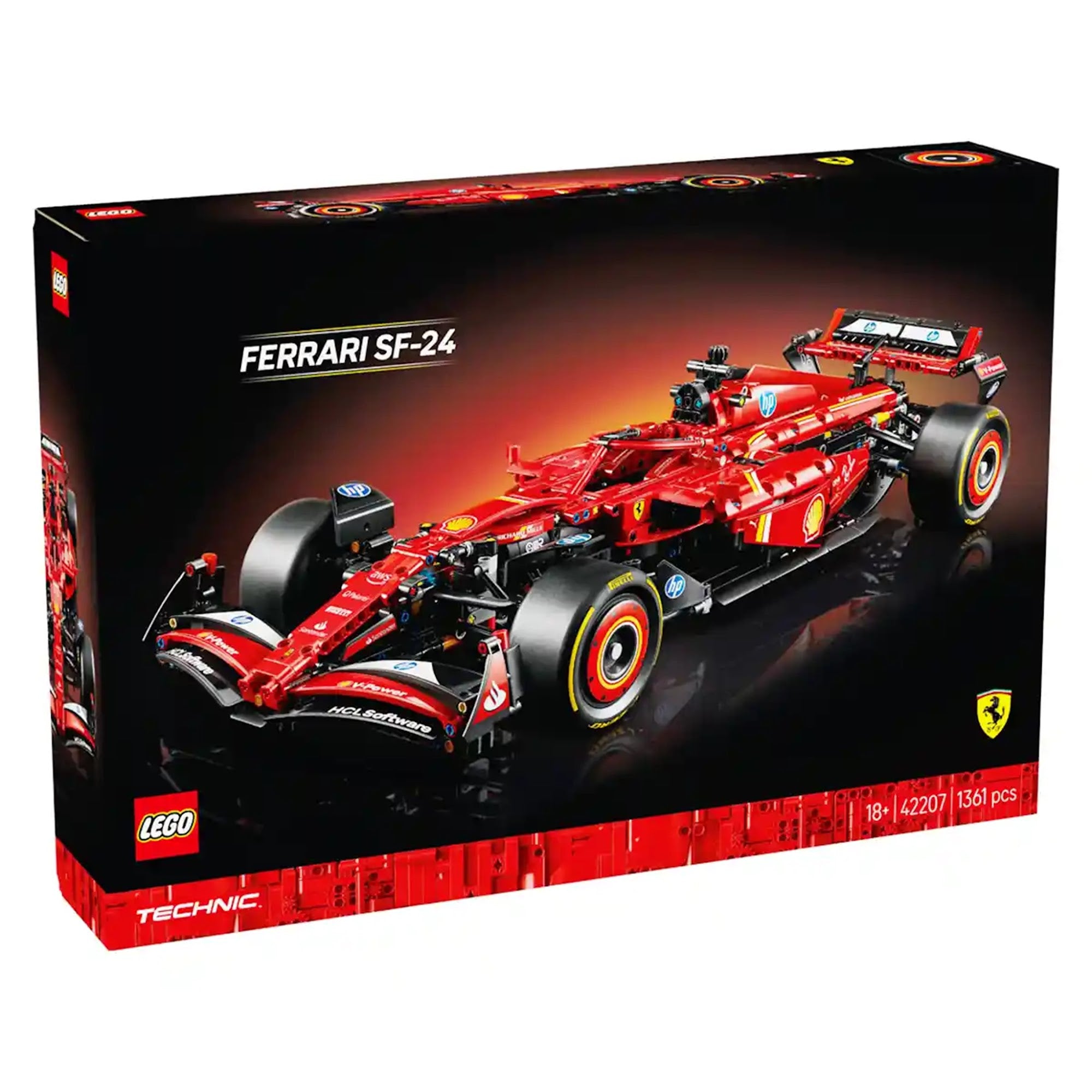 Lego Technic  Ferrari SF-24 F1 Car 42207 - Kiddy Zone