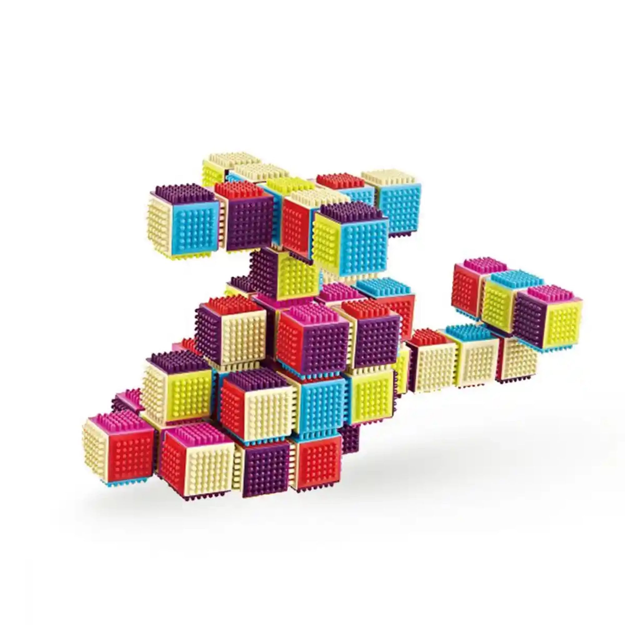 COLORFUL BUILDING BLOCKS 24PCS 3YRS+ - Kiddy Zone