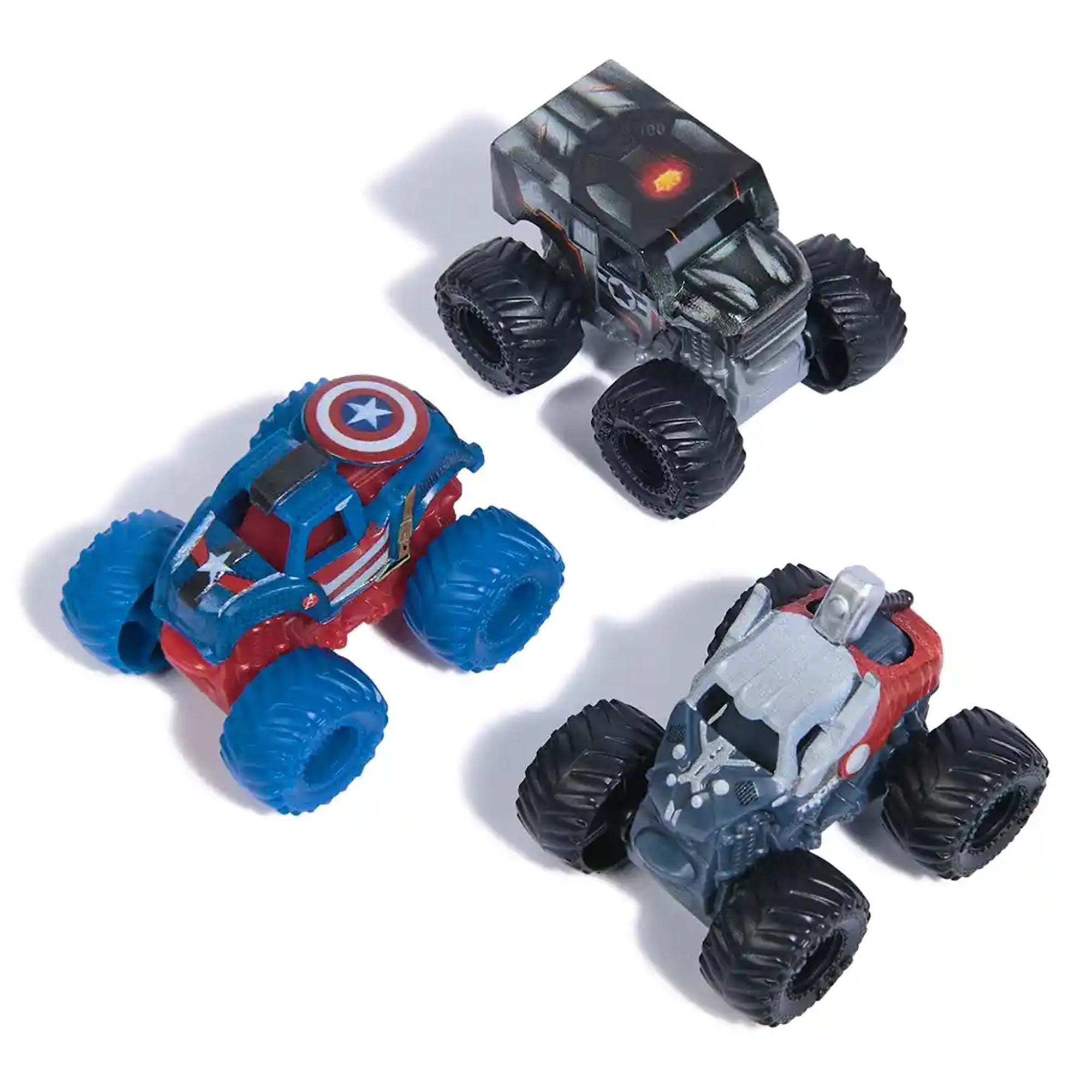 Monster Jam Mini Marvel Bundle - Kiddy Zone