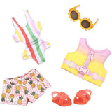 Glitter Girl 14" Doll Deluxe Boating Outfit - Kiddy Zone