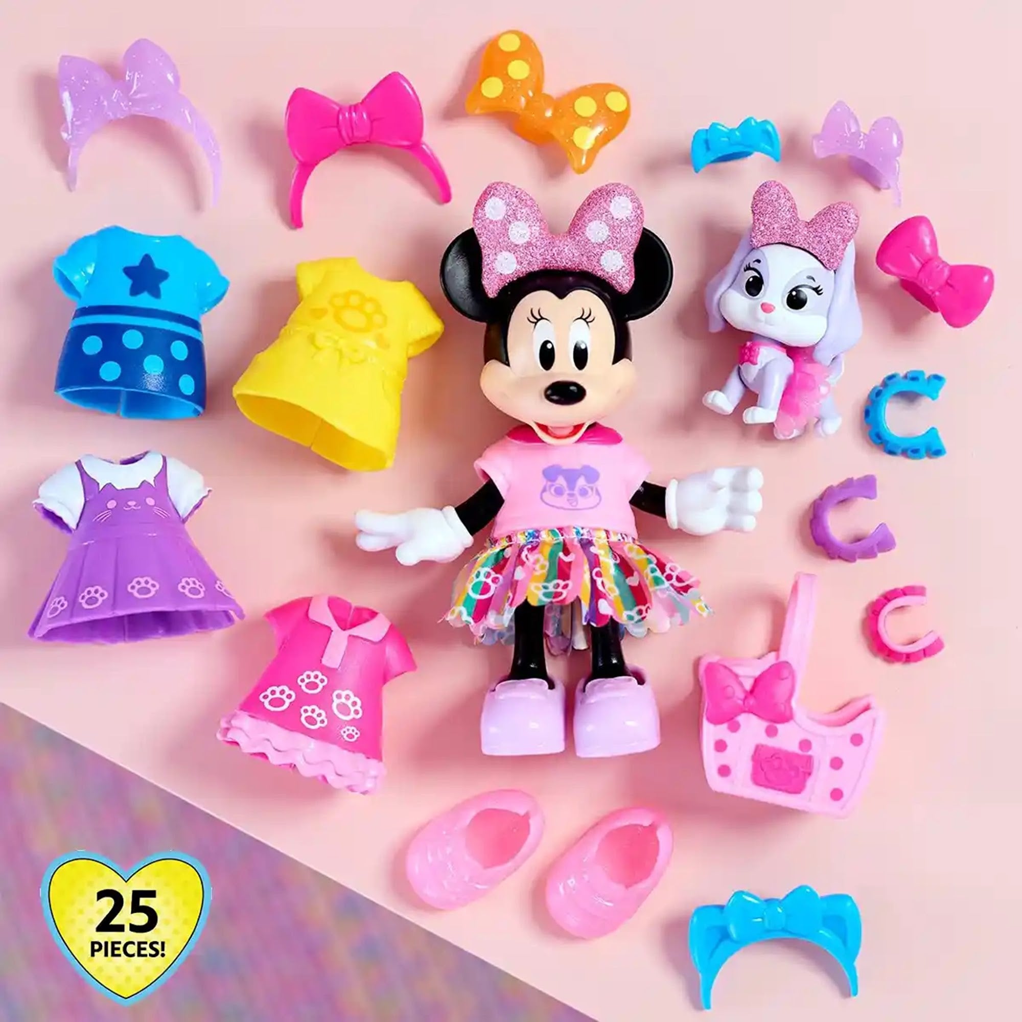 Minnie Glitter & Glam Pet Fashion Set