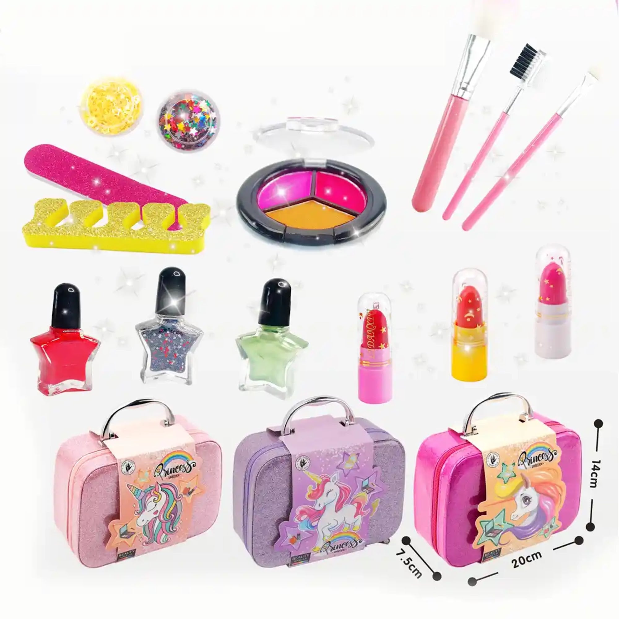 Unicorn Handheld Makeup Bag 3yrs+