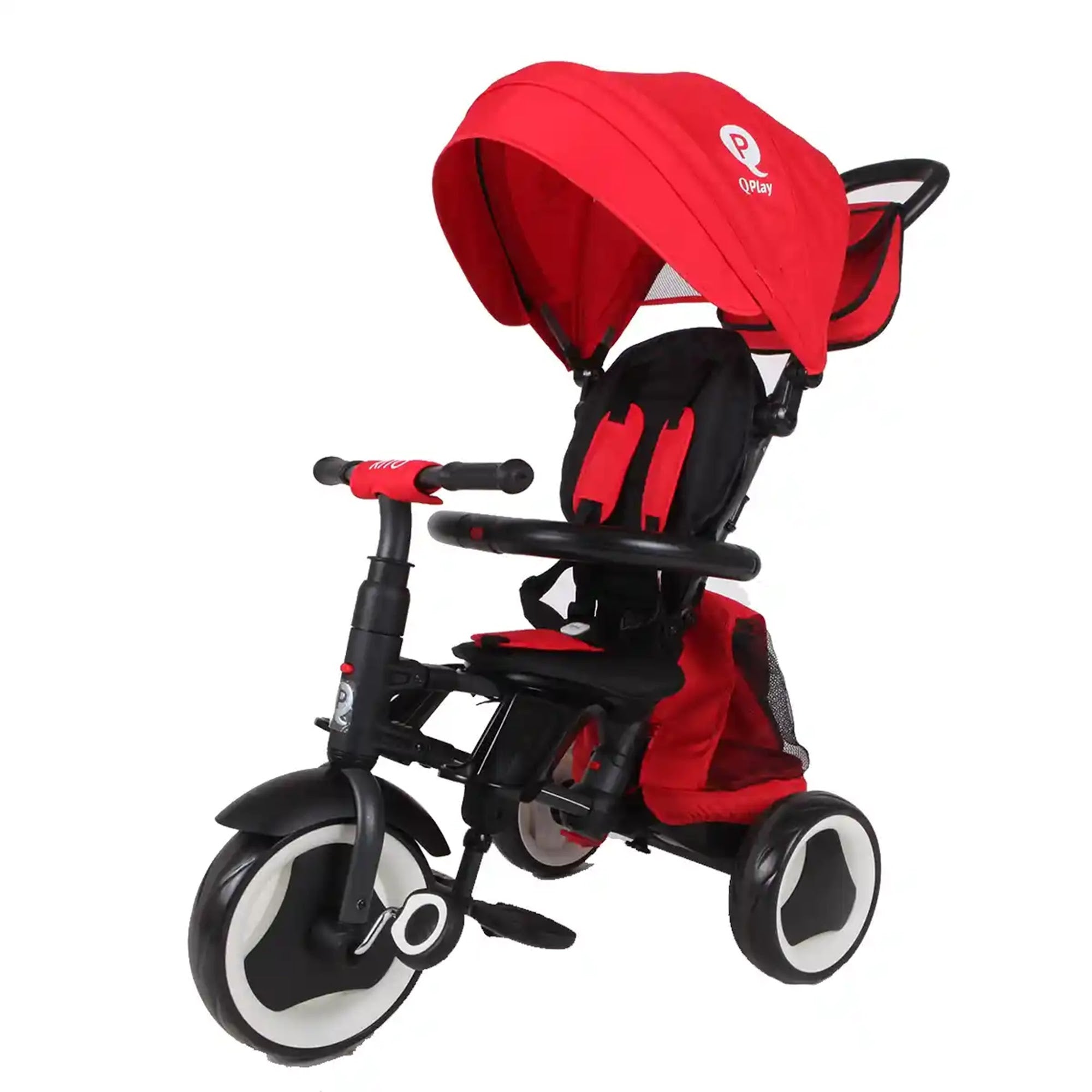 QPLAY RITO PLUS folding trike red - Kiddy Zone