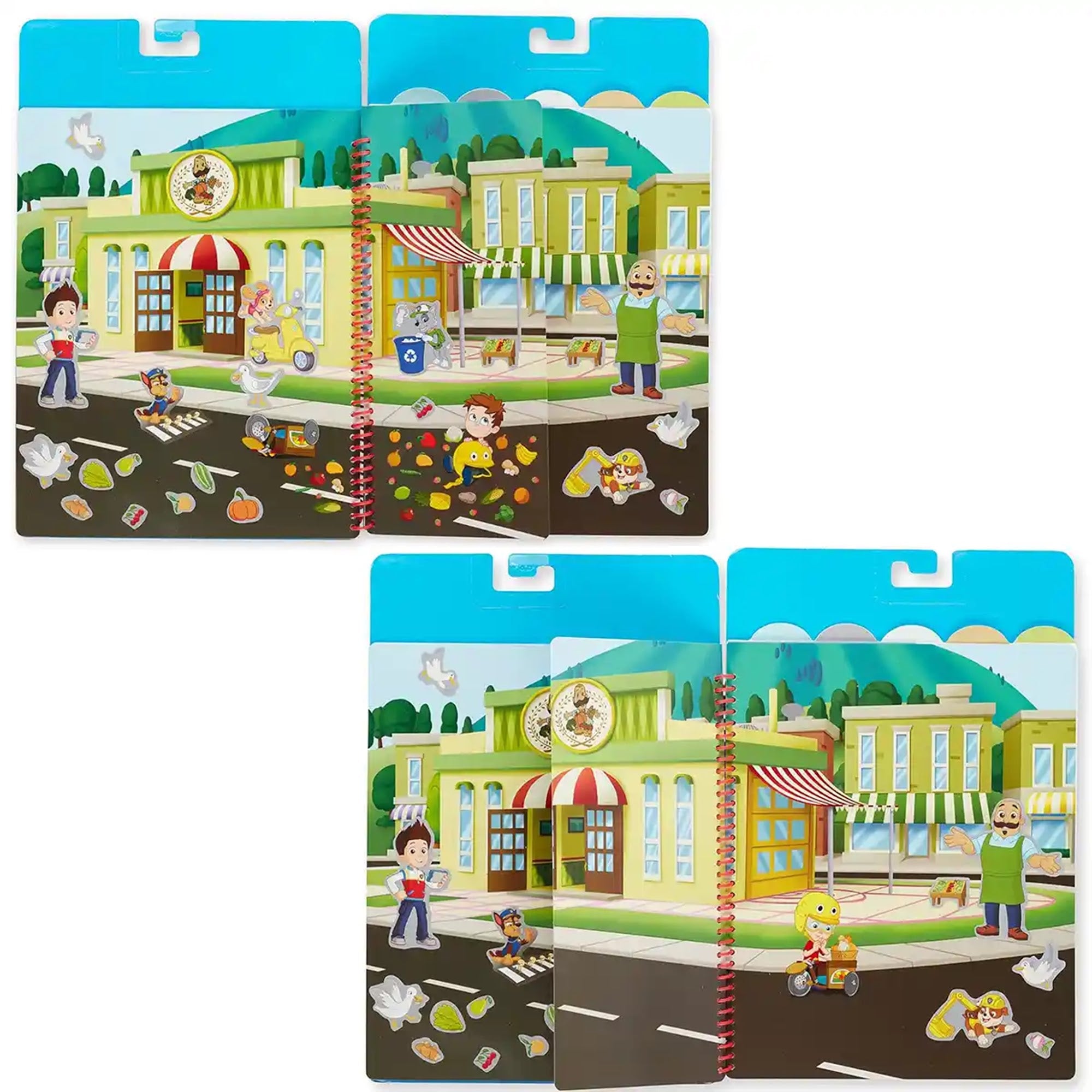 MD PAW PATROL RESTICKABLE STICKERS FLIP-FLAP PAD - ADVENTURE BAY 46033254