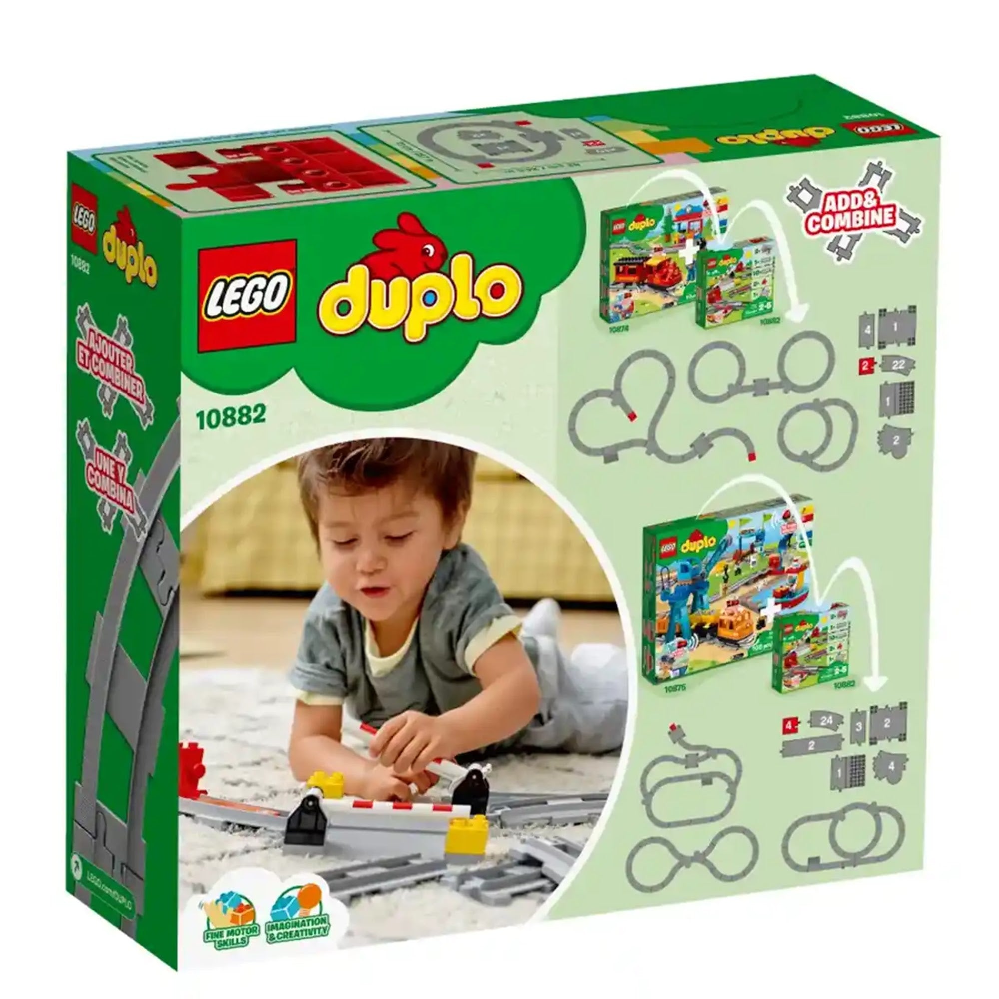 LEGO Duplo Town 10882 TRAIN TRACKS - Kiddy Zone