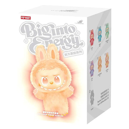 LABUBU THE MONSTERS Big into Energy Series-Vinyl Plush Pendant Blind Box Assorted For 15Yrs+ - Kiddy Zone