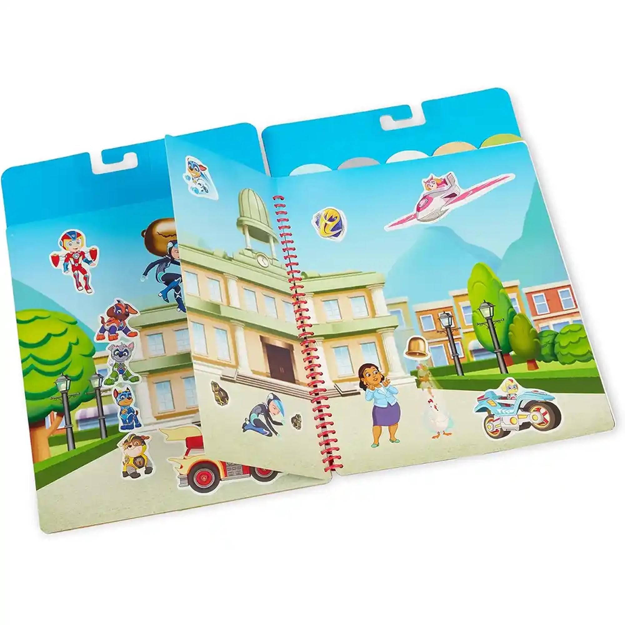 MD PAW PATROL RESTICKABLE STICKERS FLIP-FLAP PAD - ADVENTURE BAY 46033254