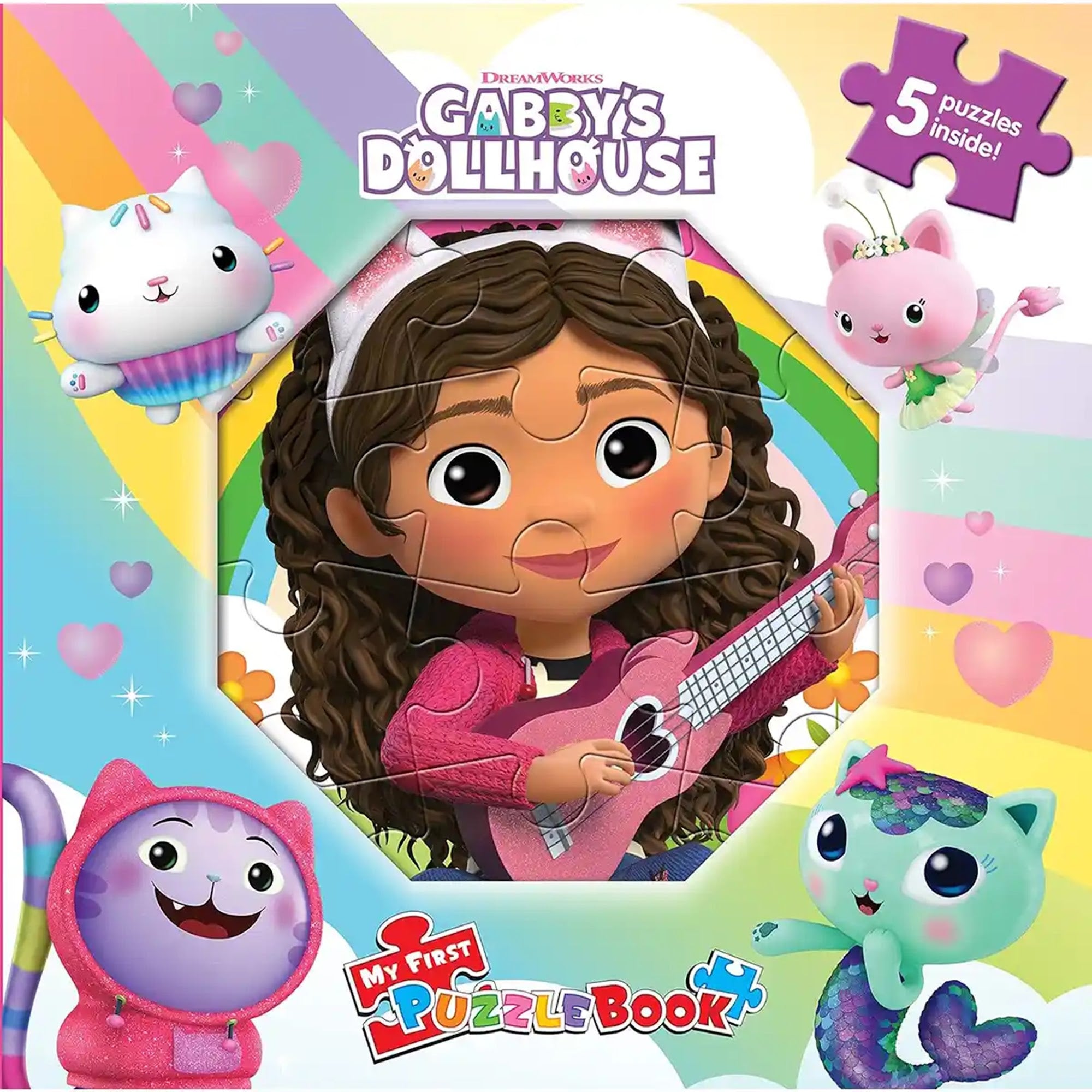 UNI. GABBY'S DOLLHOUSE MY FIRST PUZZLE BOOK - Kiddy Zone