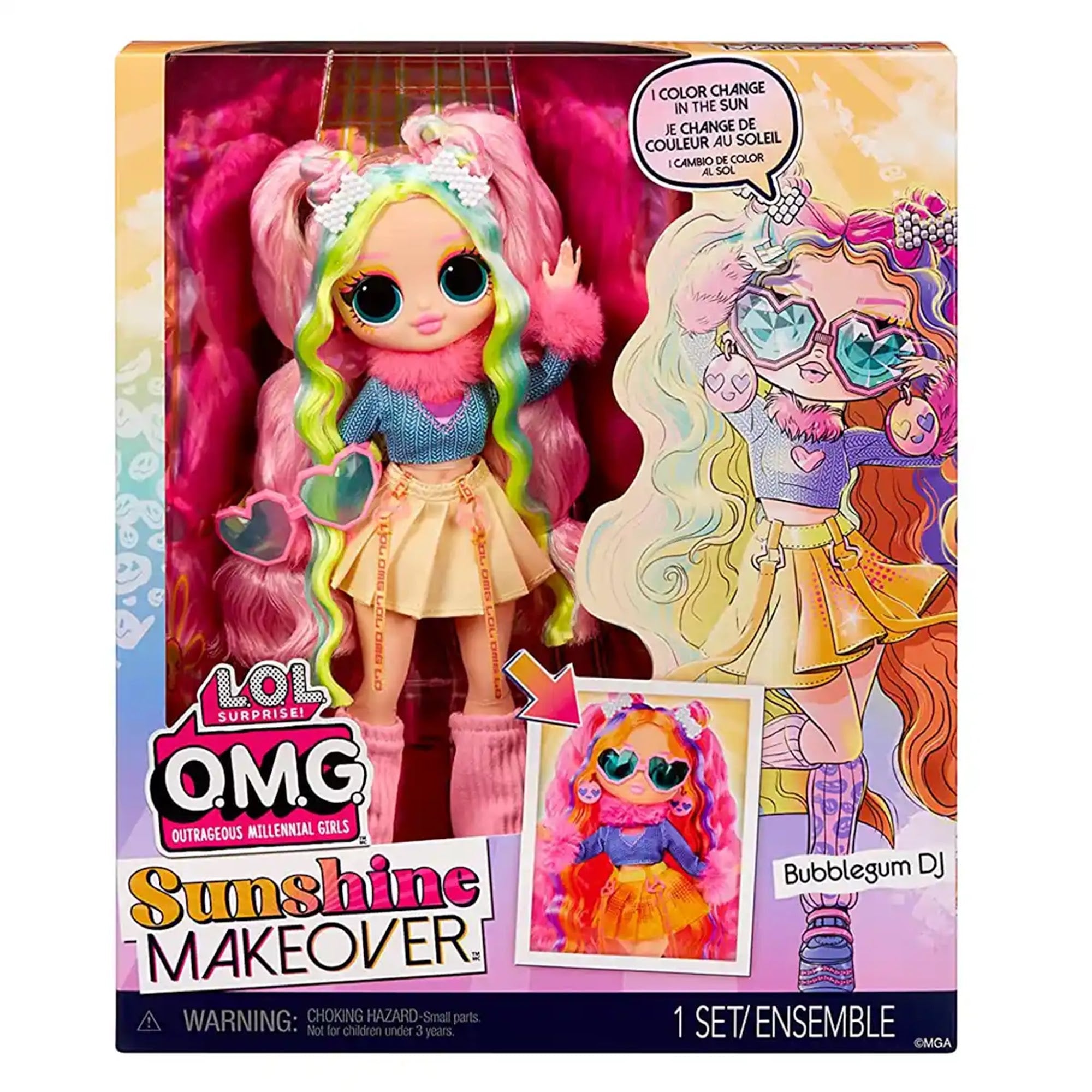 L.O.L. Surprise OMG Sunshine Makeover - Bubblegum DJ