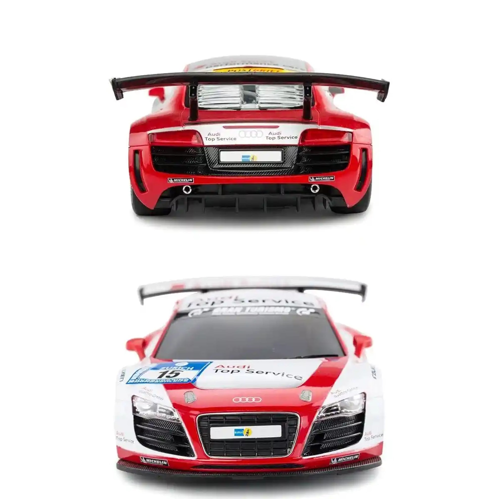 RASTAR R/C 1:18 Audi R8 LMS Performance - White - Kiddy Zone