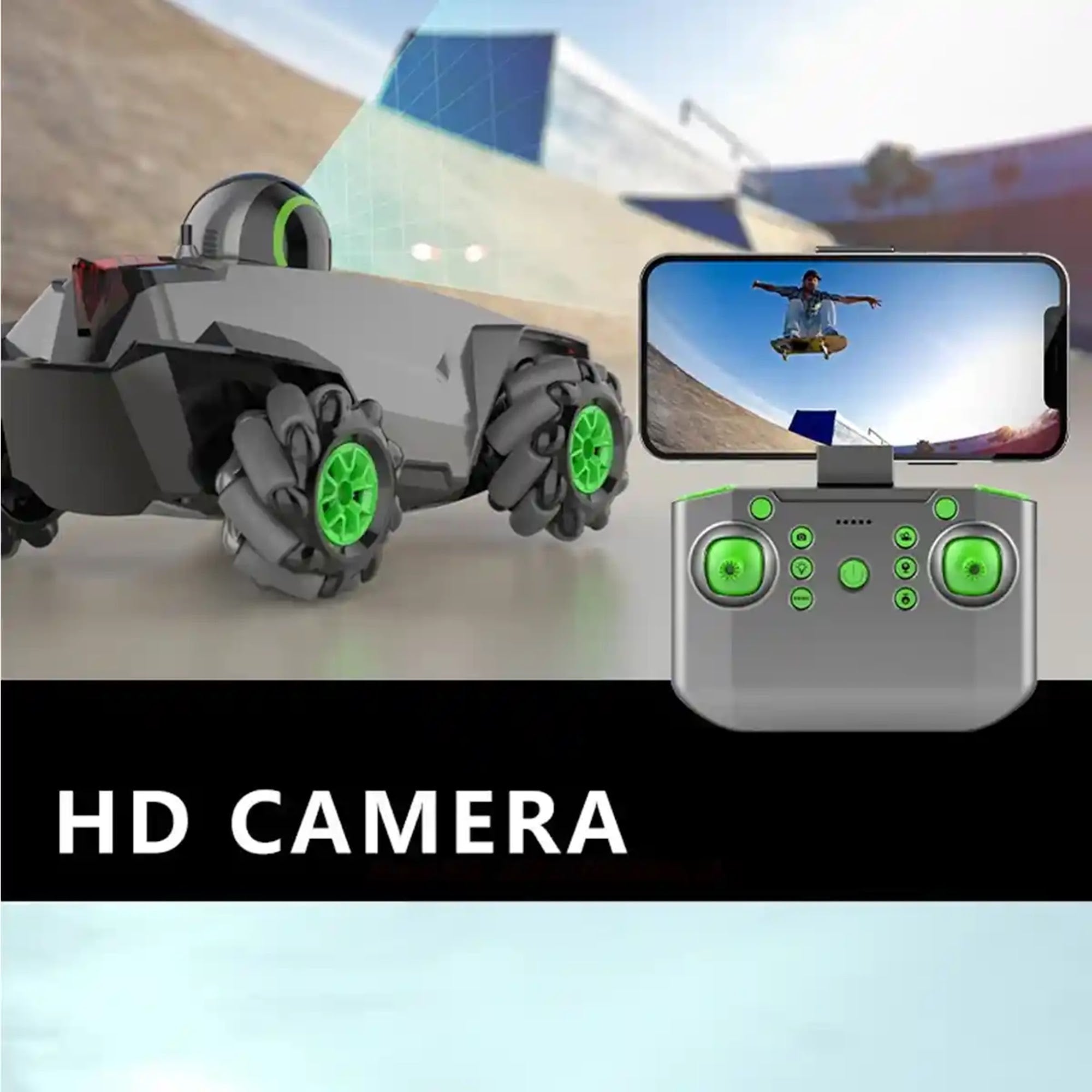 1Ã¯Â¼Â20 360ÃÂ° R/C STUNT CAR W/ 120ÃÂ° SEMIVITREOUS FILTER WIDE ANGLE LENS 14YRS+ - Kiddy Zone