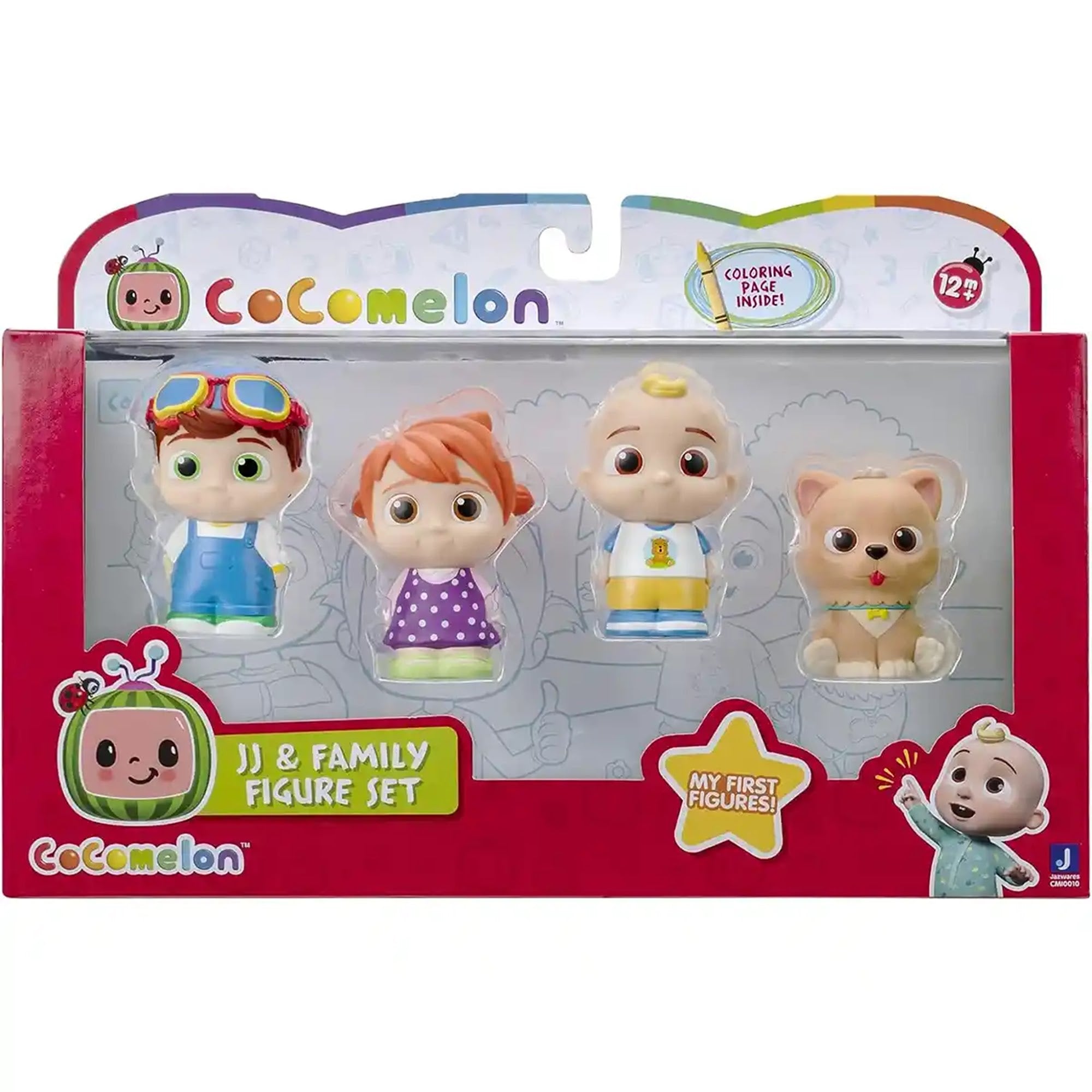COCOMELON JJ AND FAMILY 4 FIGURE PACK - Kiddy Zone