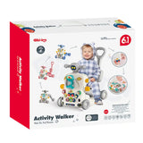 BIBI-INN MULTIFUNCTIONAL 6 in 1 ACTIVITY WALKER GREY For 6M+ - Kiddy Zone