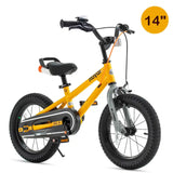 RB14B-6P CHILDREN BICYCLE 7TH FREESTYLE 14 INCH YELLOW - Kiddy Zone