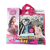 CHERRY DIY PAINTED WATERCOLOR HANDBAG (5-COLOR WASHABLE FOUNTAIN PEN) 6YRS+ - Kiddy Zone