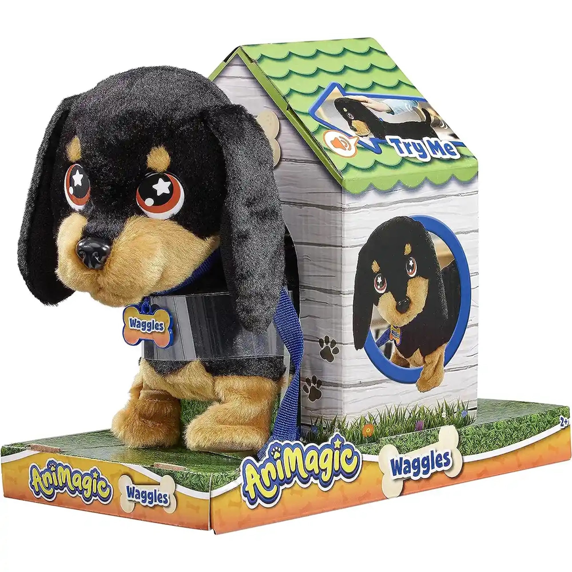Animagic Waggles the Sausage Dog - Kiddy Zone