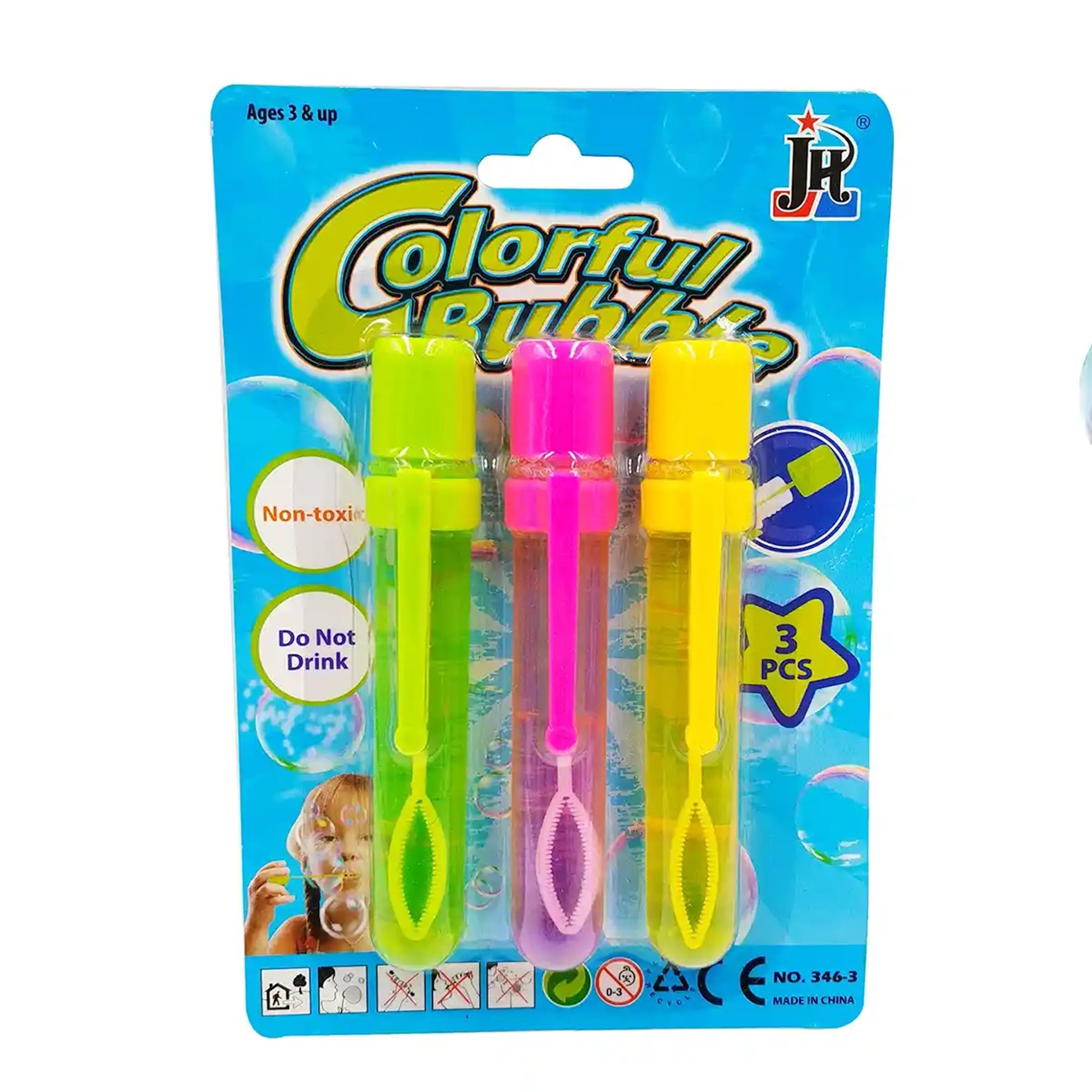 COLORFUL BUBBLE WATER 3YRS+ - Kiddy Zone