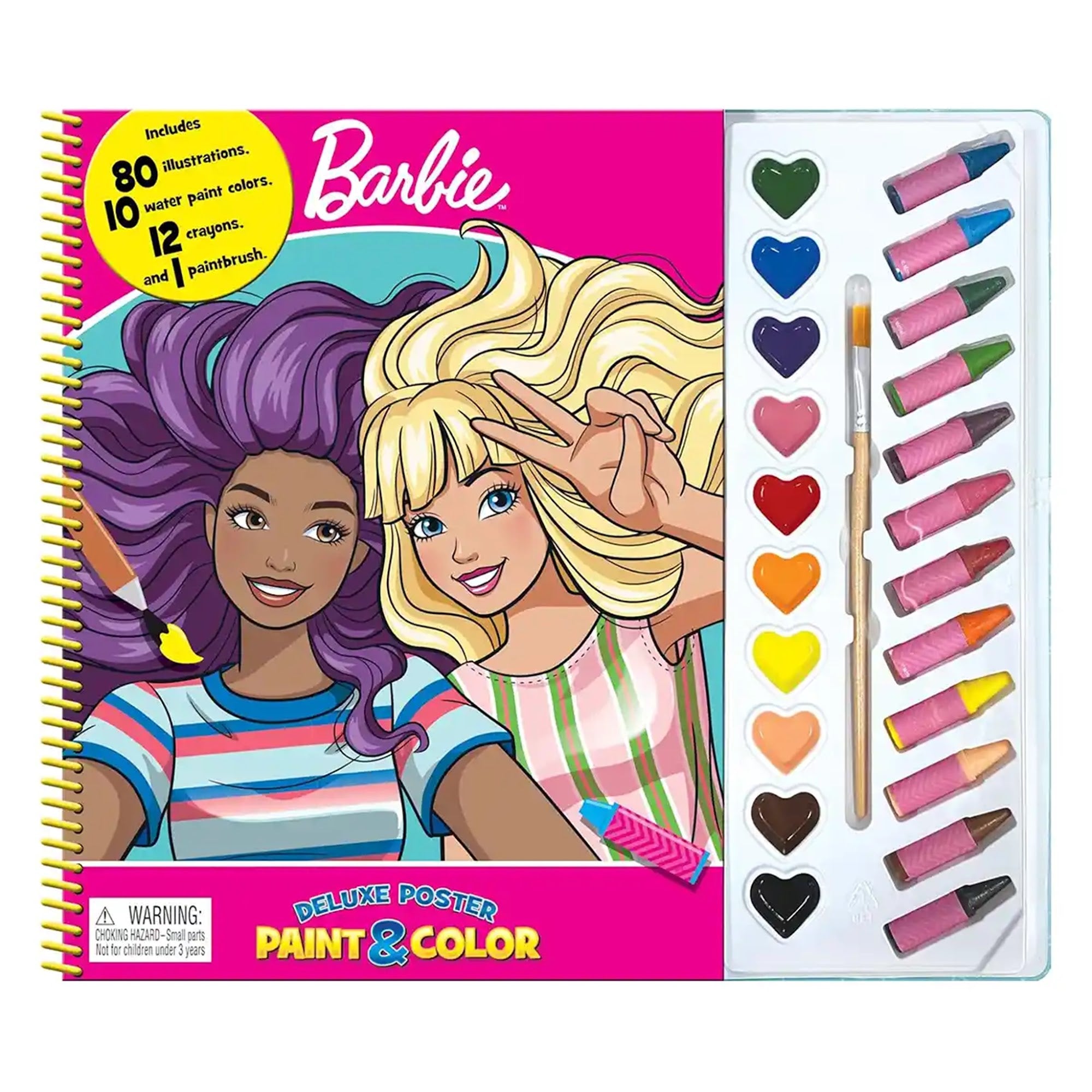 Mattel Barbie Deluxe Poster Paint & Color