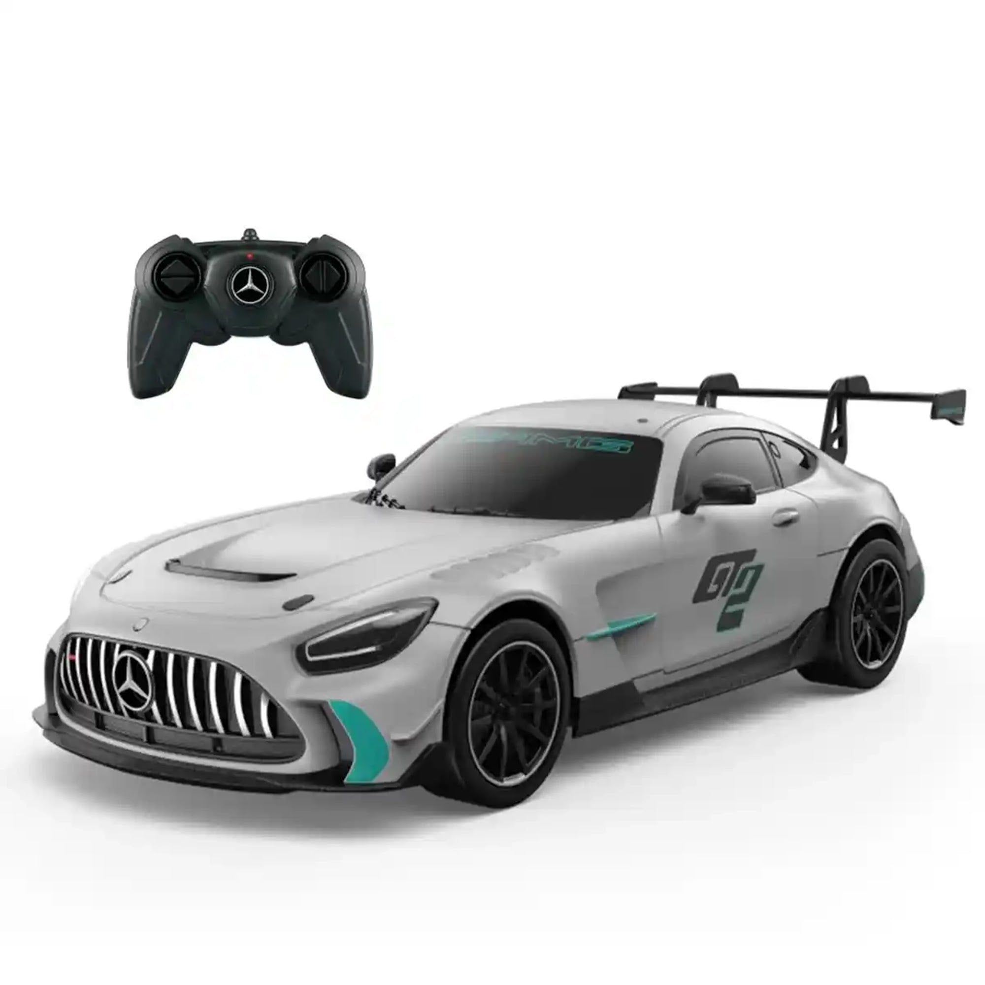 RASTAR R/C 1:24 Mercedes-AMG GT2 - Grey - Kiddy Zone