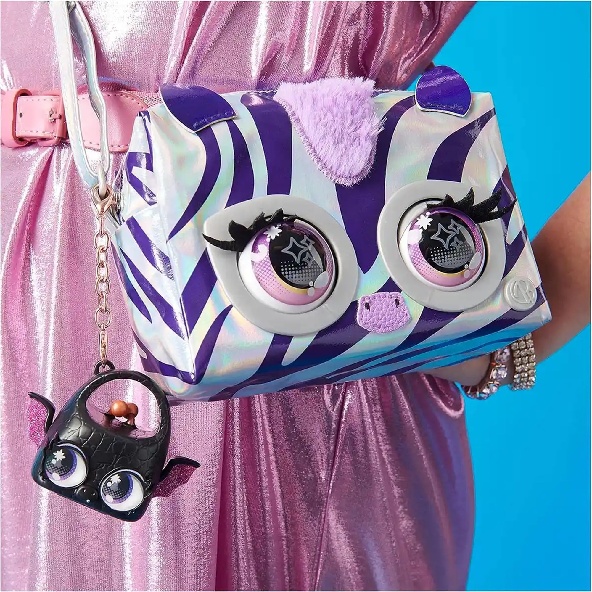 Purse Pets Metallic Magic Rebel Stripez - Kiddy Zone