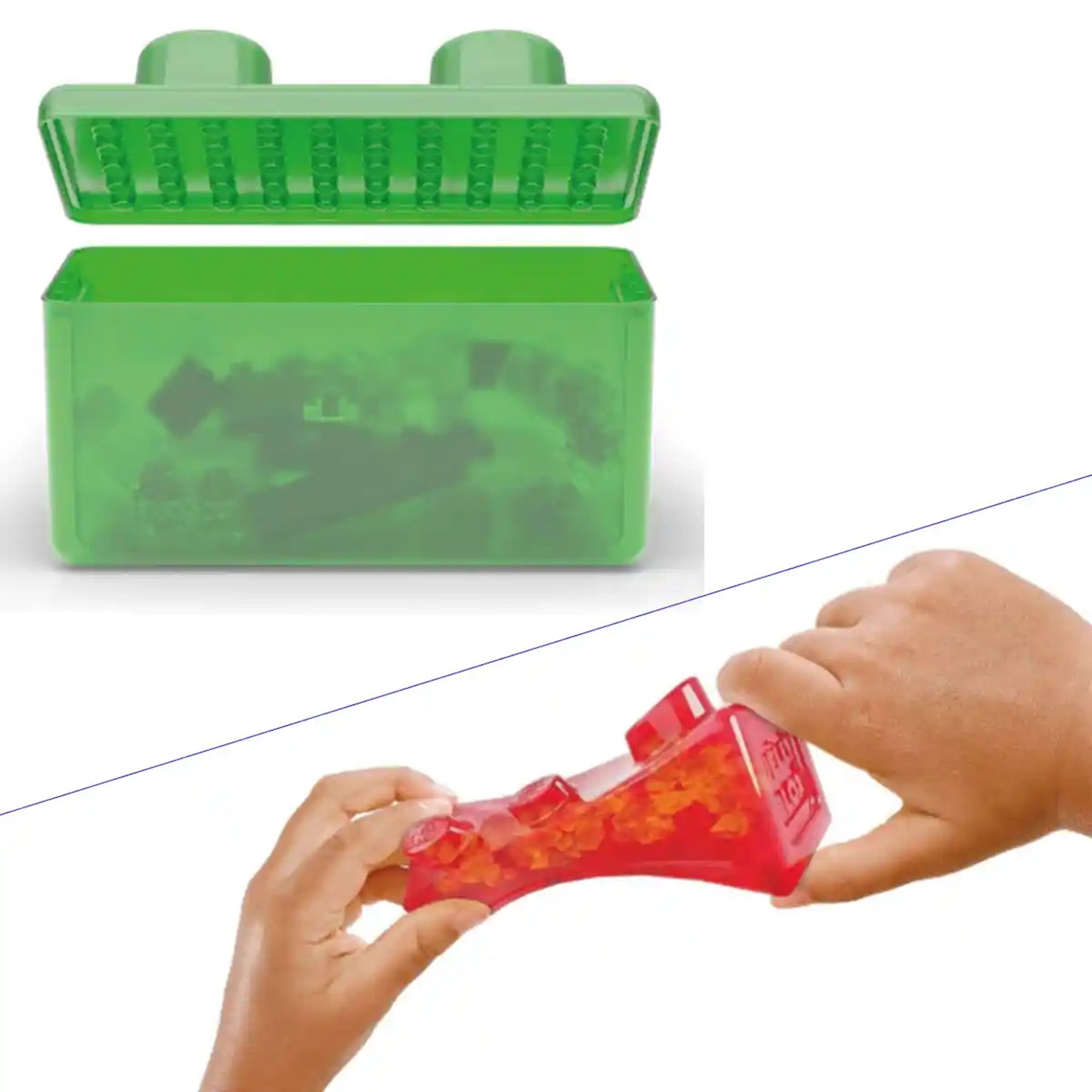 Jelly Blox - Stash & Stack - 2in1 Storage Case