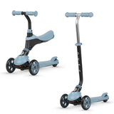 QPLAY SEMA 5in1 scooter blue - Kiddy Zone