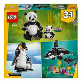 LEGO Creator Wild Animals: Panda Family 31165 - Kiddy Zone