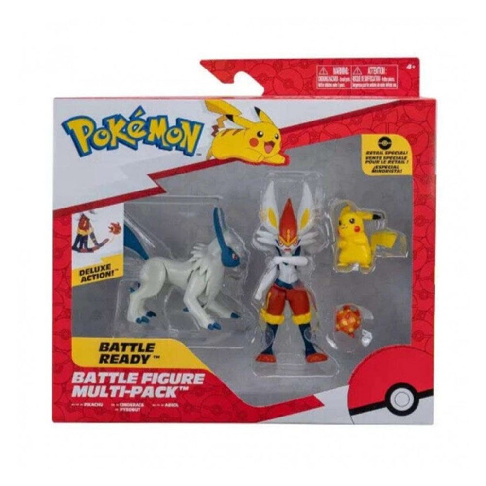 POKEMON BATTLE FIGURE MULTI 3PACK - Kiddy Zone