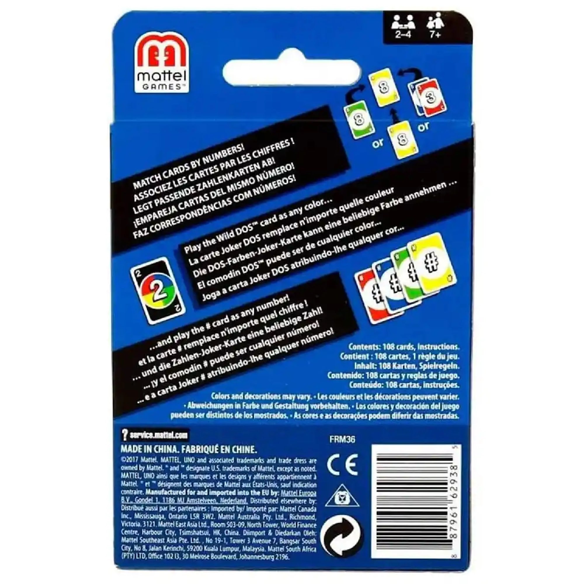 DOS - Card Game - Kiddy Zone