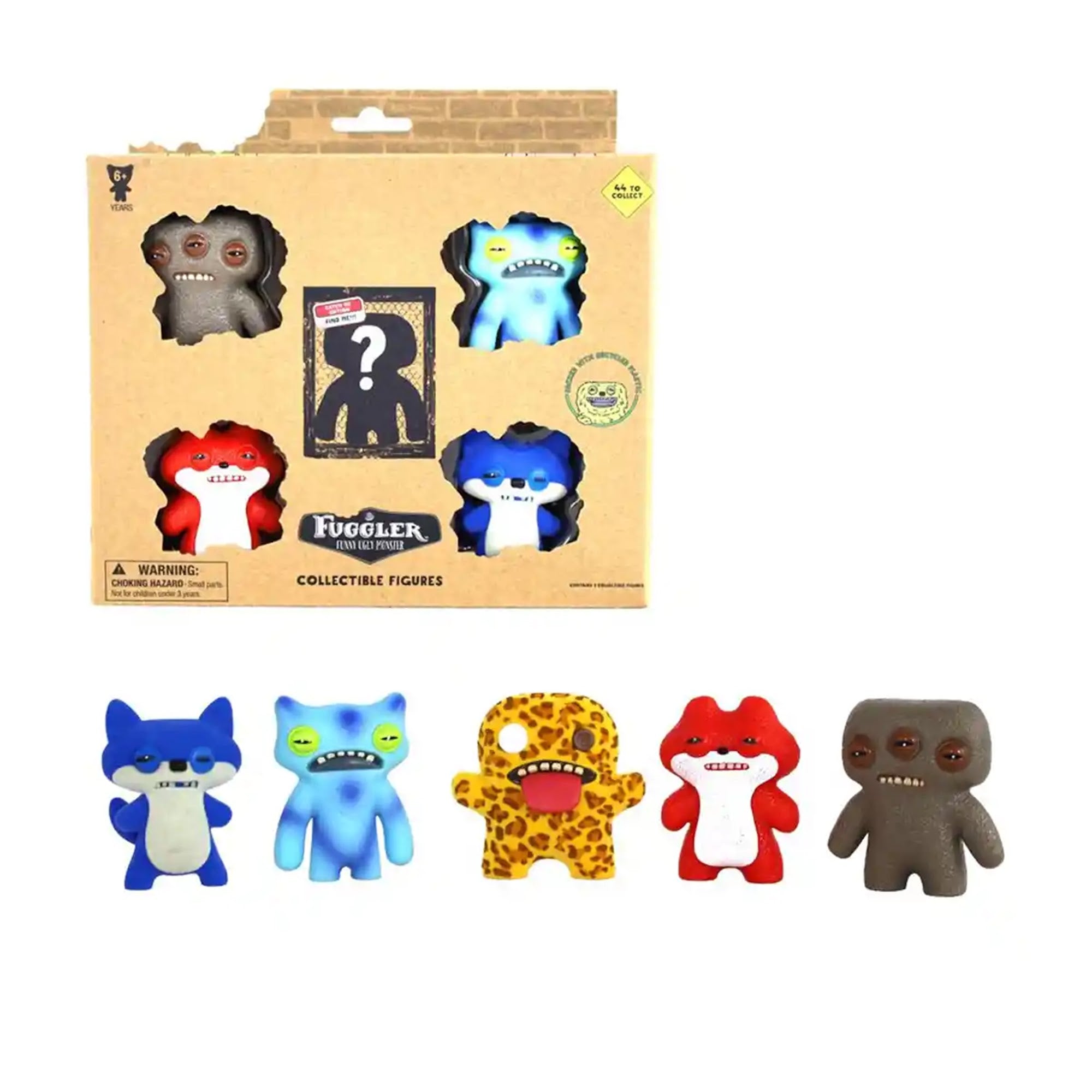 FUGGLER FIGURE COLLECT DELUXE 5PACK ASST
