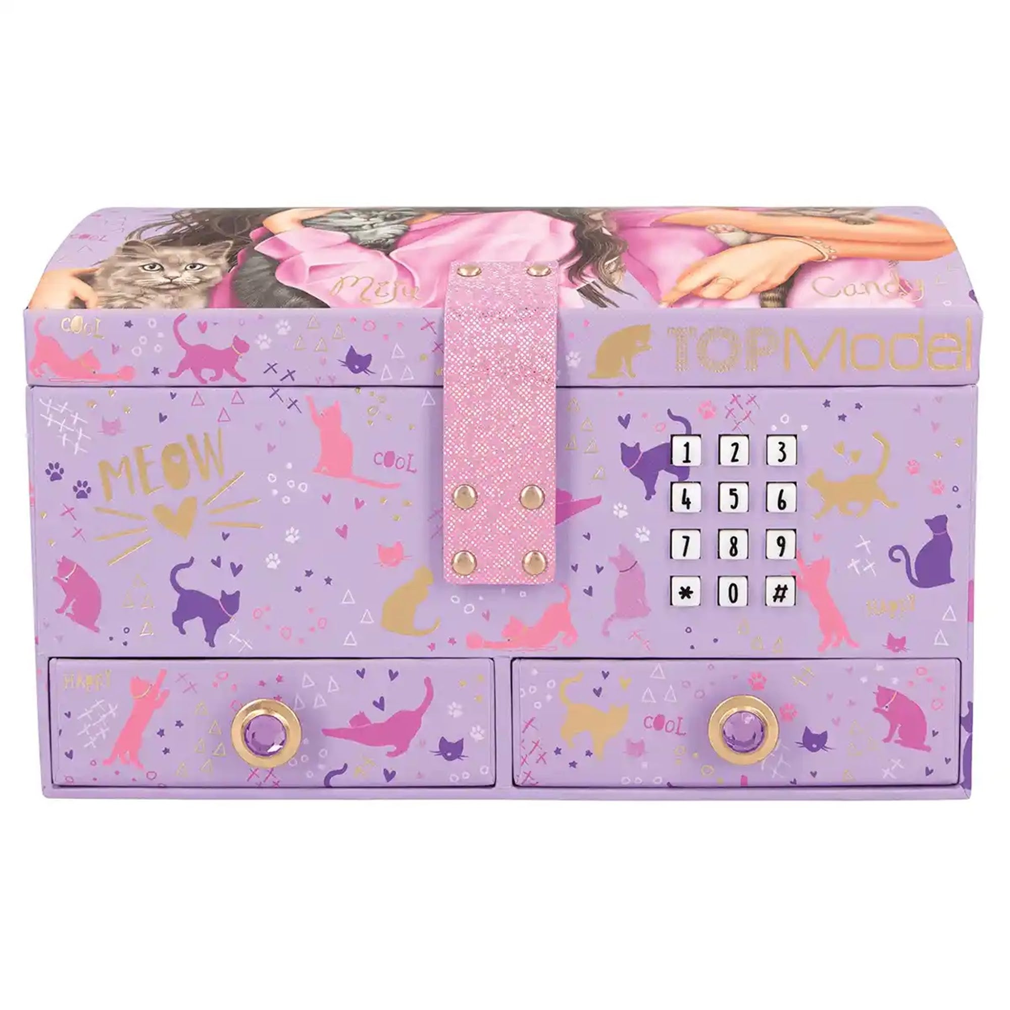 TOPModel Jewellery Box With Code And Sound - Kiddy Zone