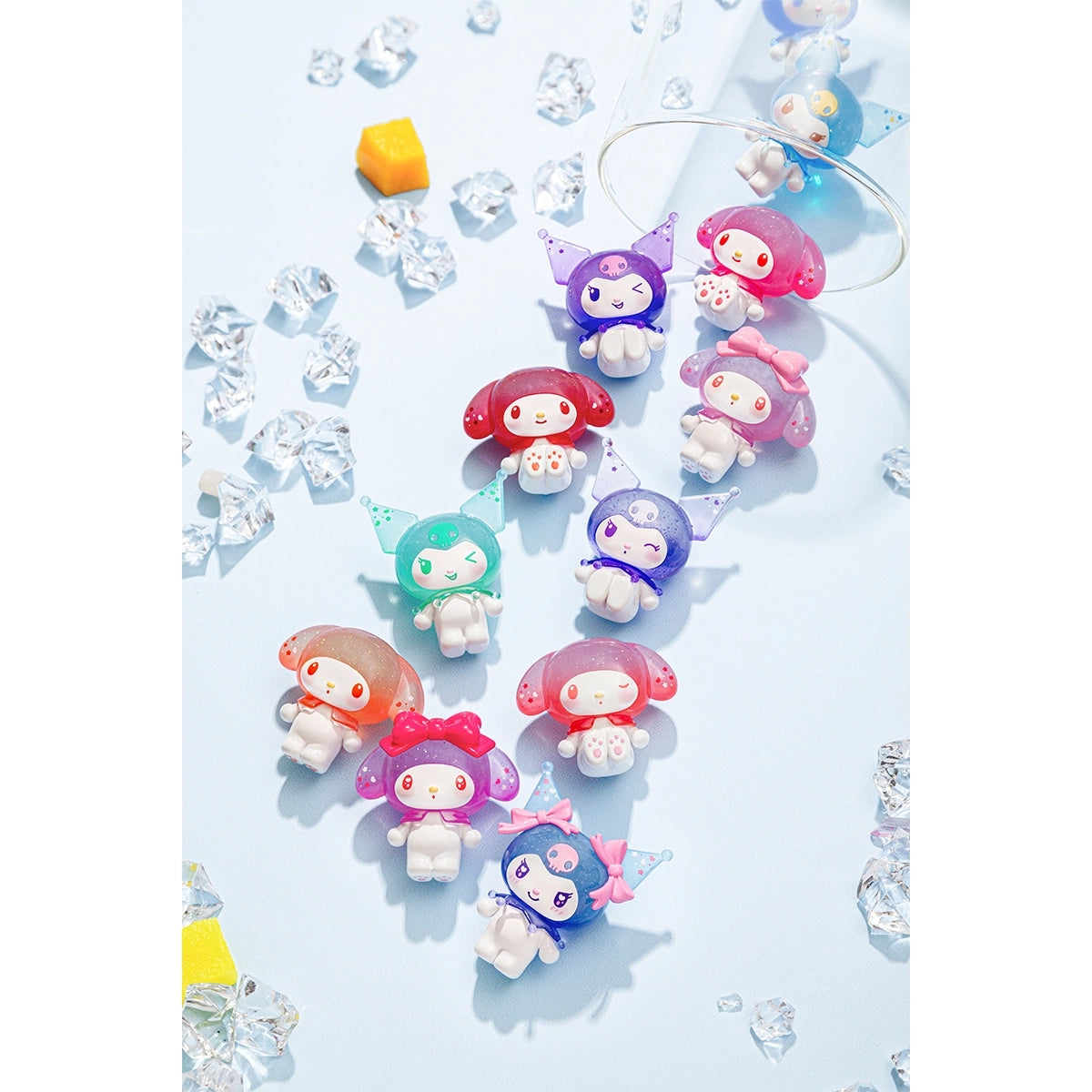 MY MELODY & KUROMl Ramune-style Mini Figures Surprise Bag