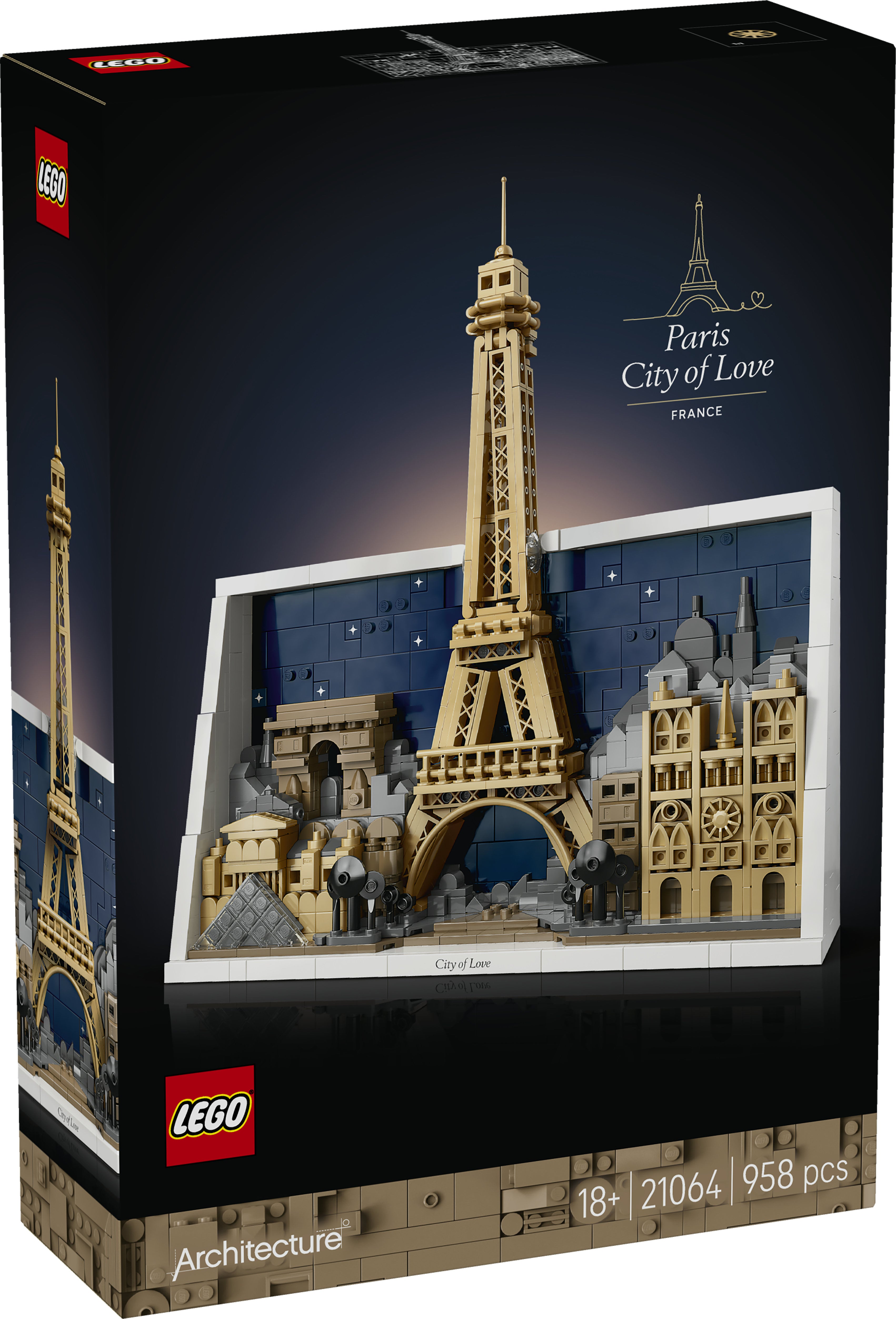 LEGO-Architecture 21064 Paris – City of Love 18+