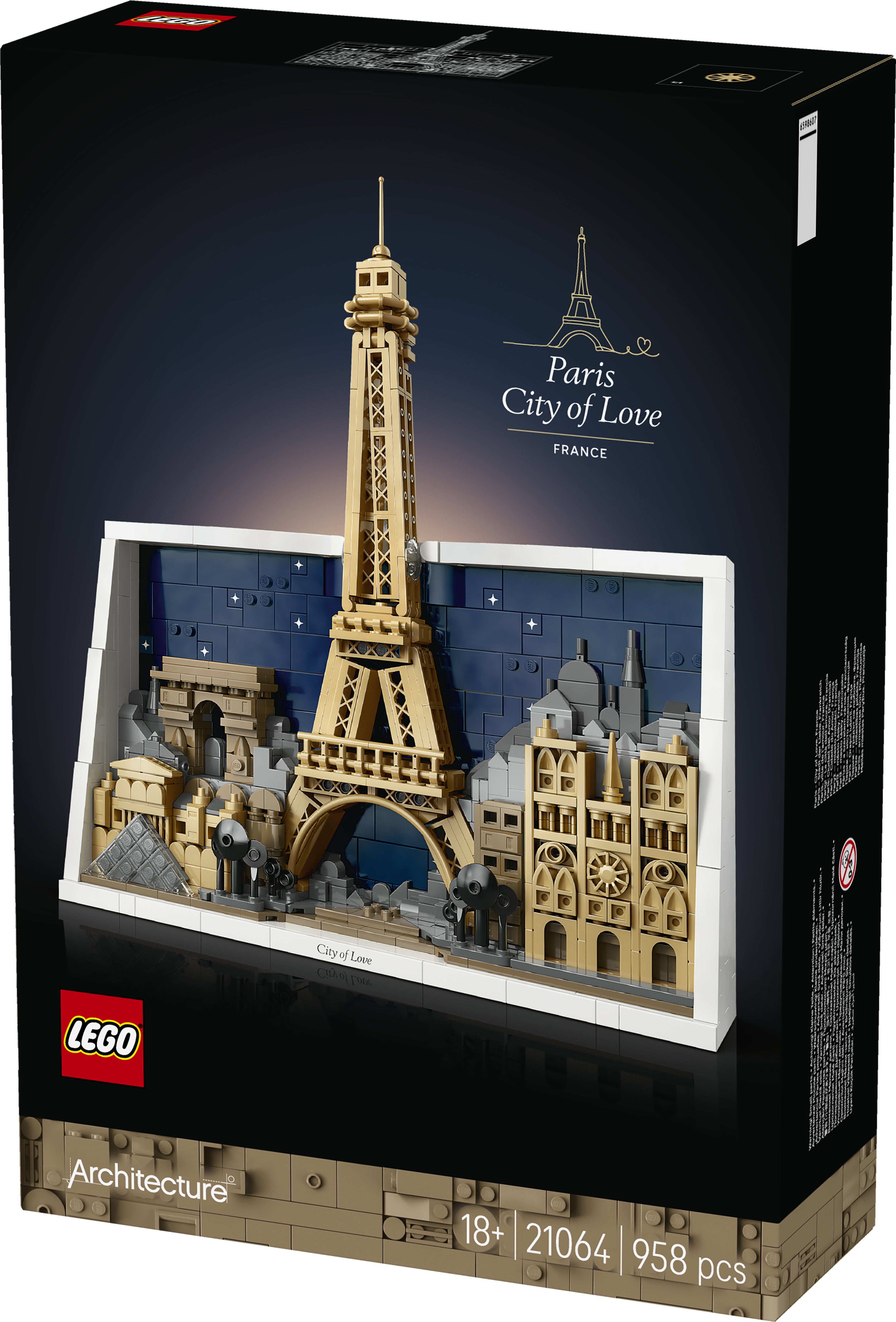 LEGO-Architecture 21064 Paris – City of Love 18+