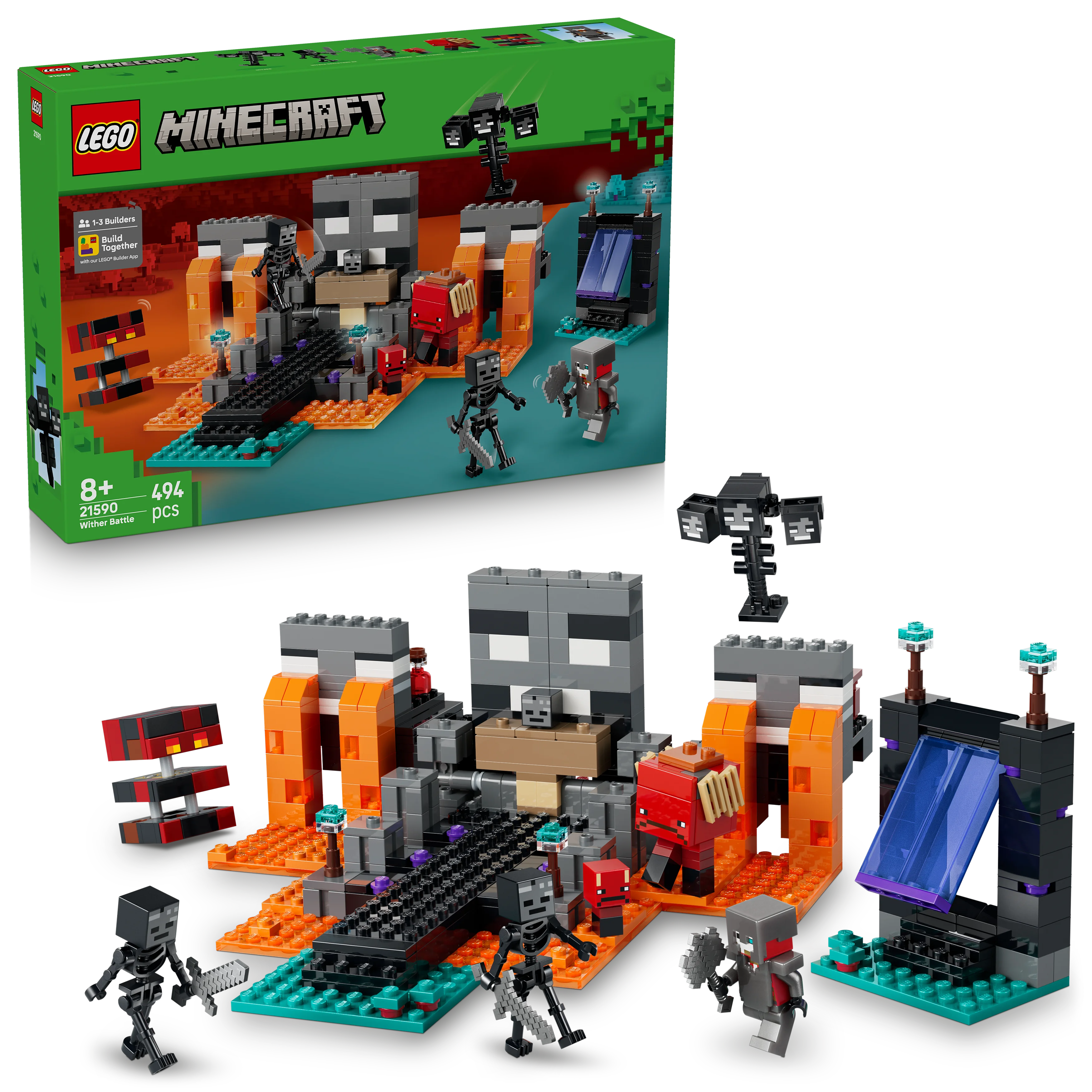 LEGO Minecraft 21590 Wither Battle  8+