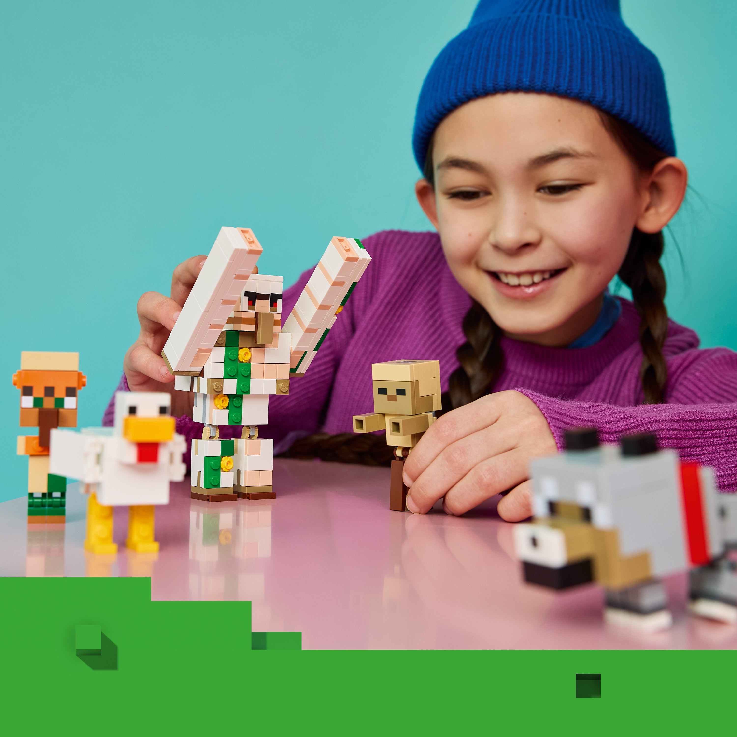LEGO Minecraft 21592 Chicken Jockey Desert Attack V29 9+